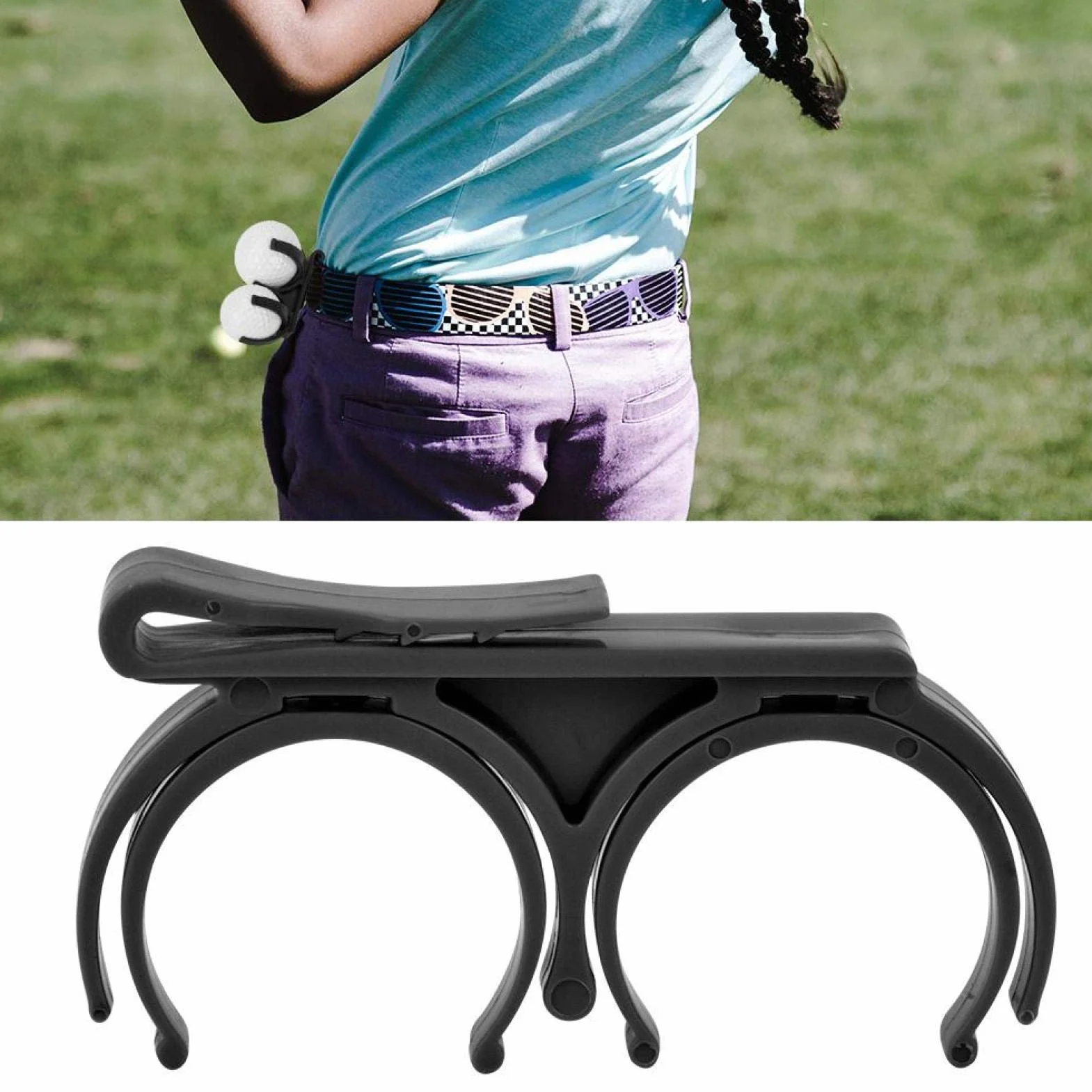Clip de Bola para Golf, Soporte Profesional, Organizador de Clips, Accesorio para Golfista