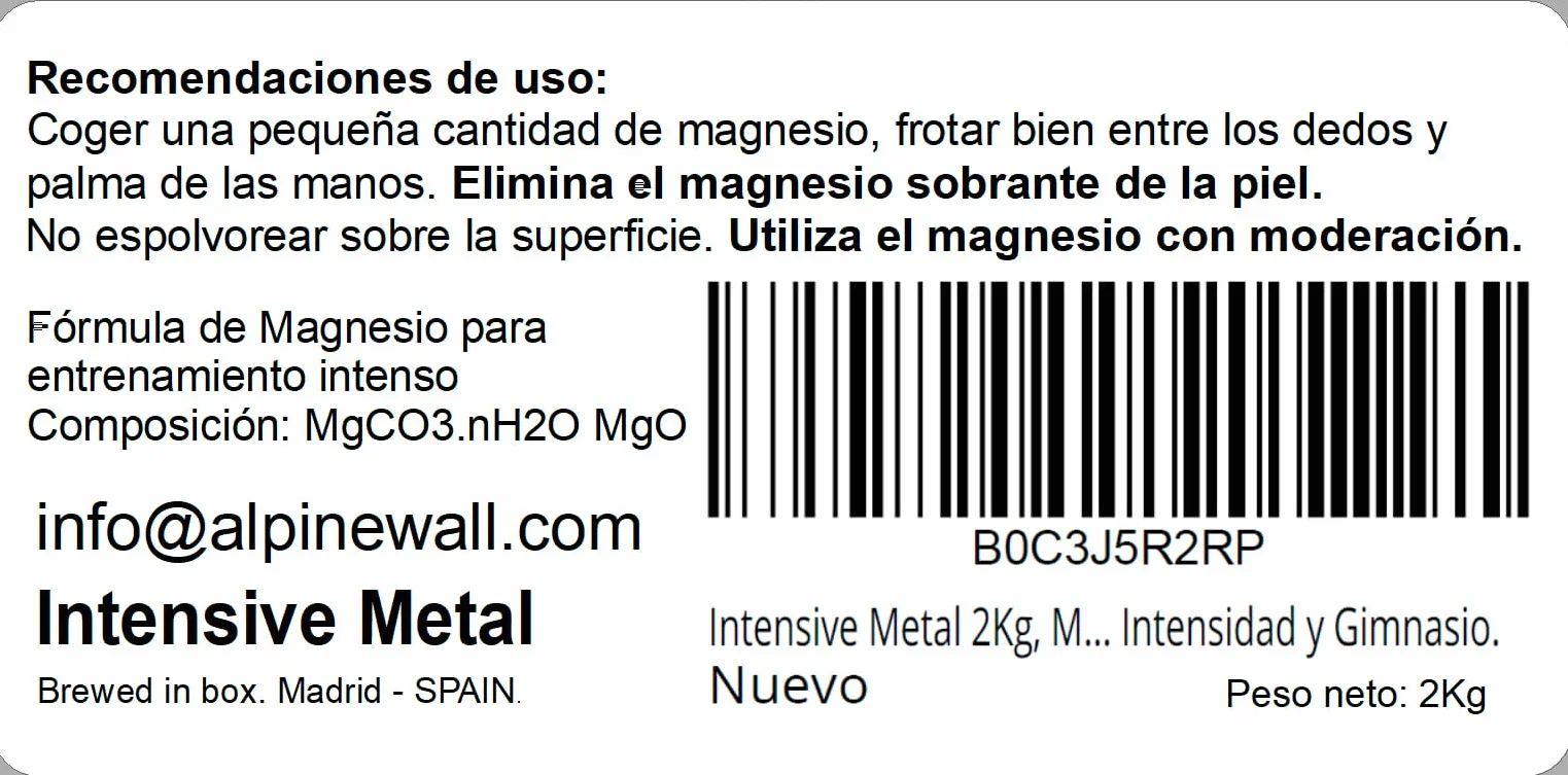 Magnesio para Crossfit Performance Grip 2Kg Alto Rendimiento