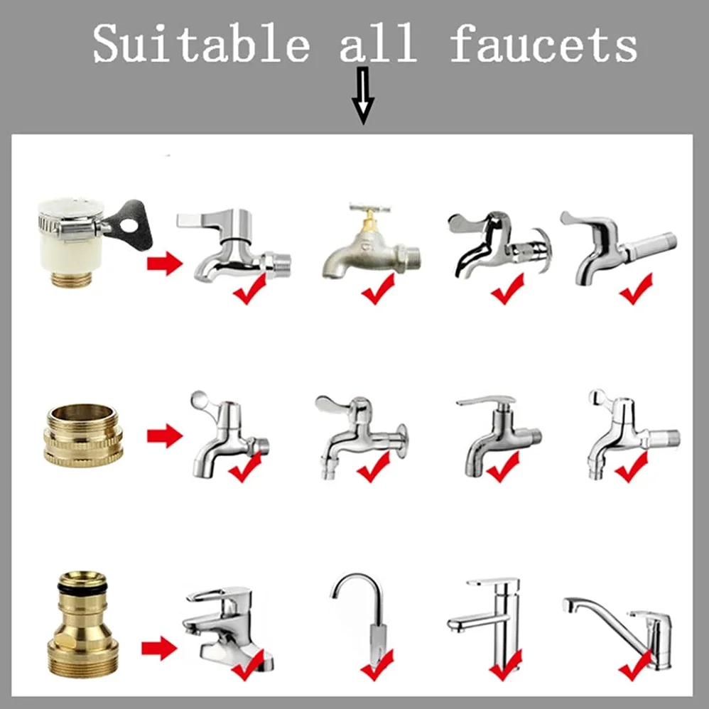 Manguera de jardín expandible Lavado de automóviles de Alta presión Manguera de Agua Flexible mágica Tubo de plástico con hervidor de Espuma Pistola de pulverización (Color : 100ft)