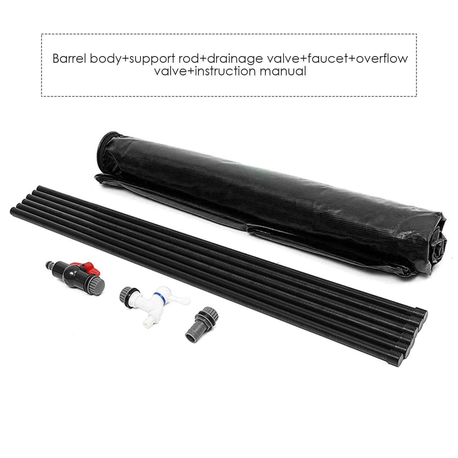 Barriles de Lluvia? Colector de Agua de Lluvia de 200 L, Barril de Agua de Lluvia Plegable para jardín, Barril de Recogida de Lluvia | de recolección de Agua de Lluvia con Tanque de 200 L y | Lluvia Plegable para jardín, Barril de Recogida de Lluvia | de