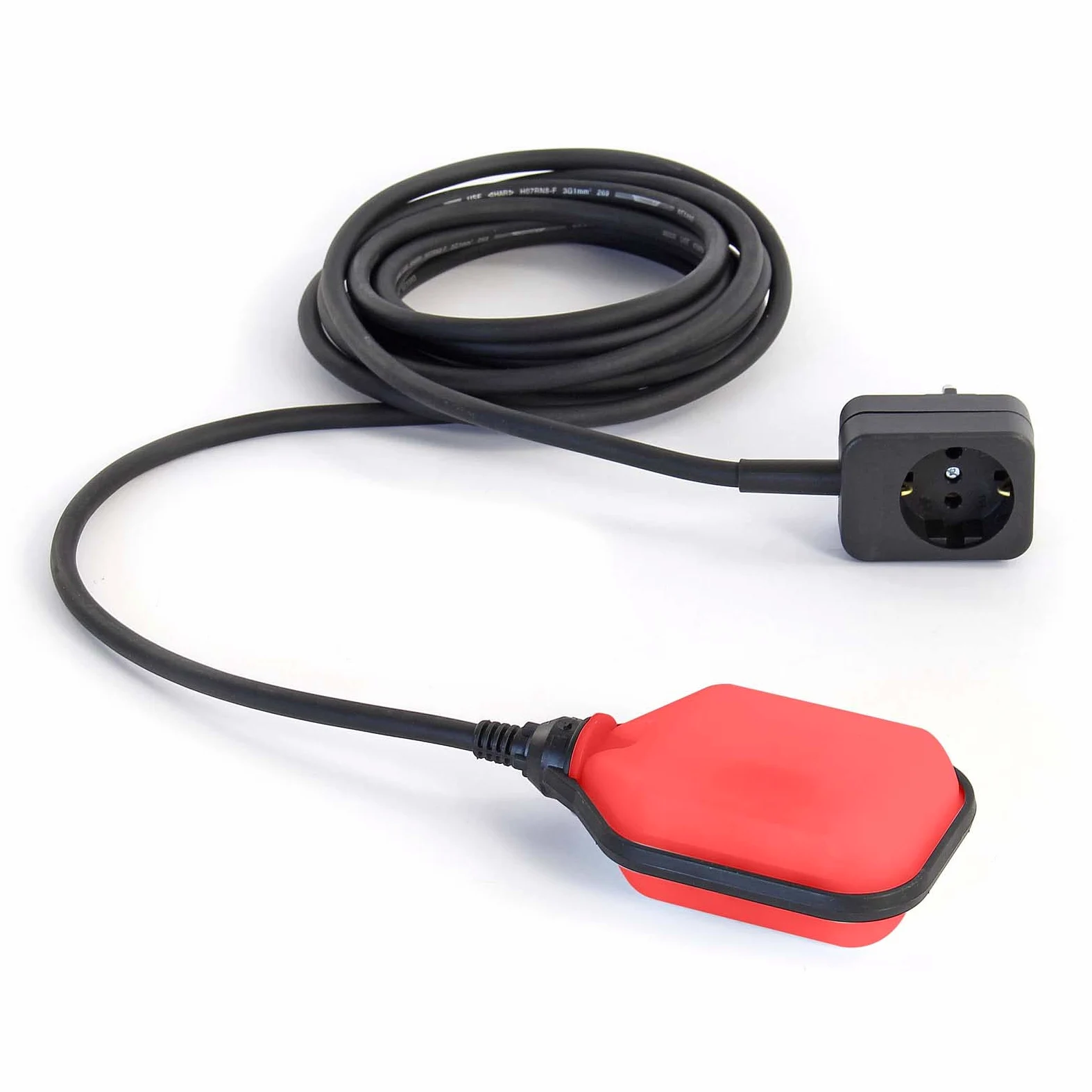 Aqua Stop Interruptor flotante para estanques cable de 5m protector bombeo en vacío
