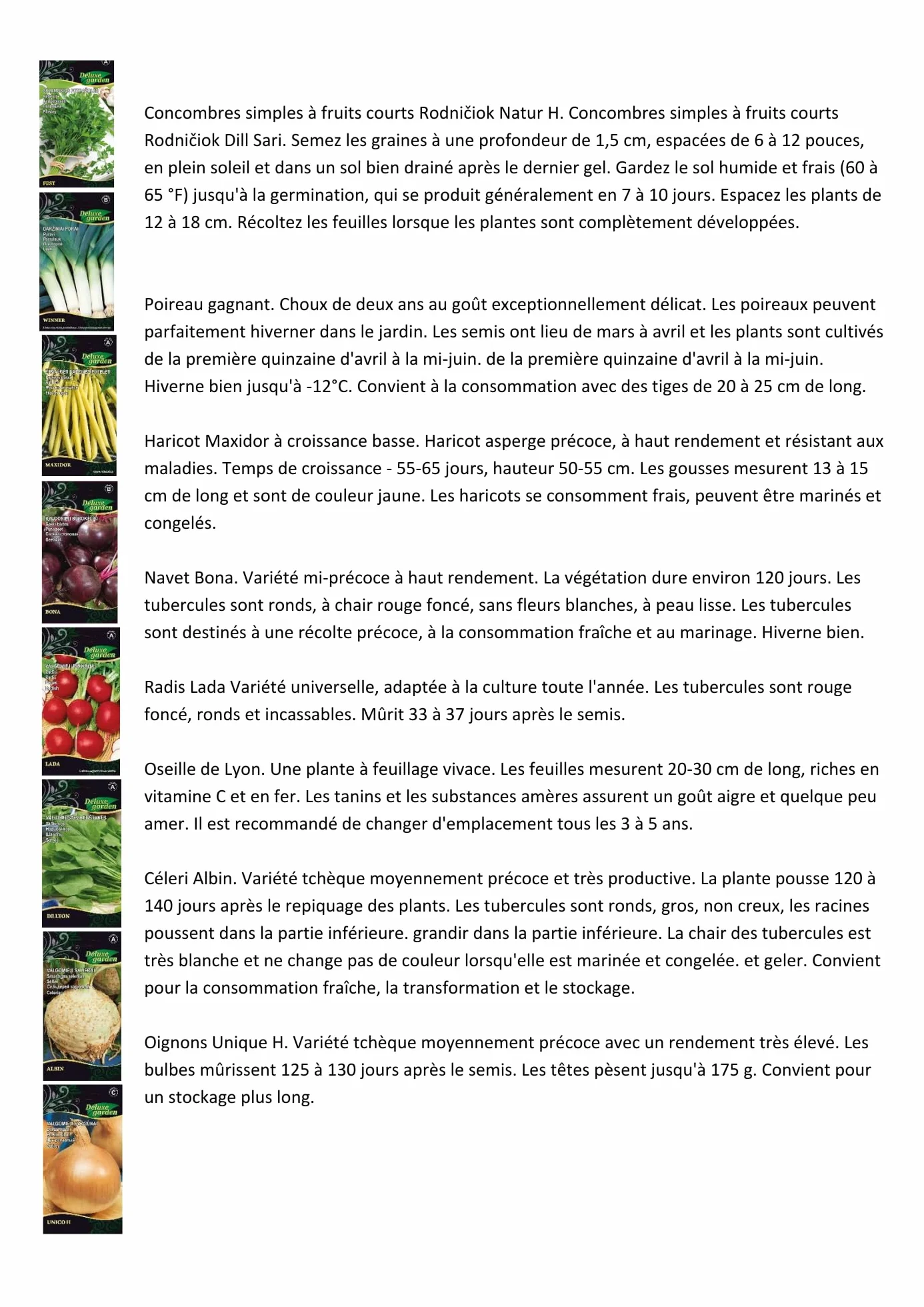 Colección Deluxe de semillas para jardín: 16 vegetales para crear un oasis en su propio jardín. Alta tasa de germinación. Instrucciones fáciles de seguir.