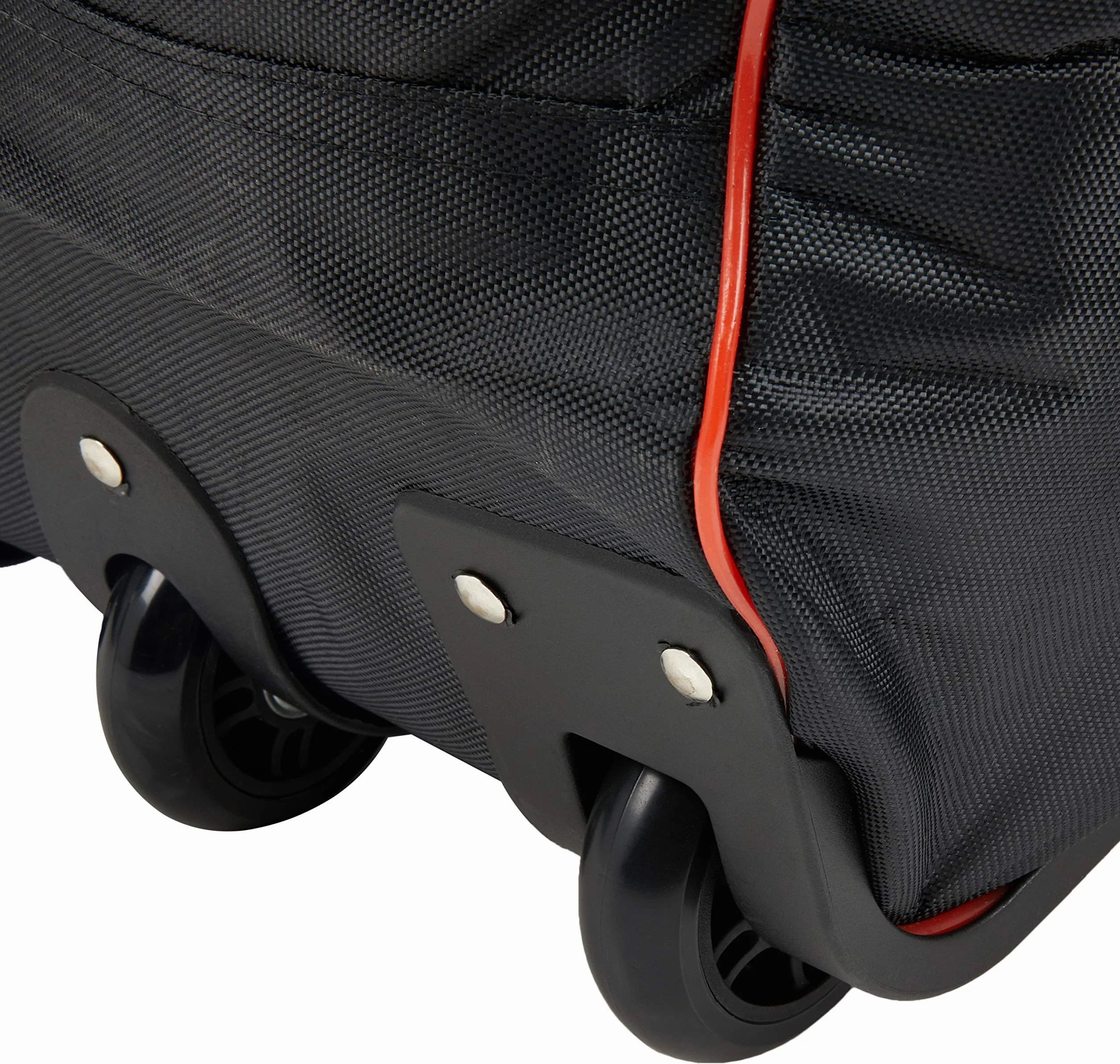 Whinck Bolsa de Transporte con Ruedas Maleta Negro 2 Compartimentos