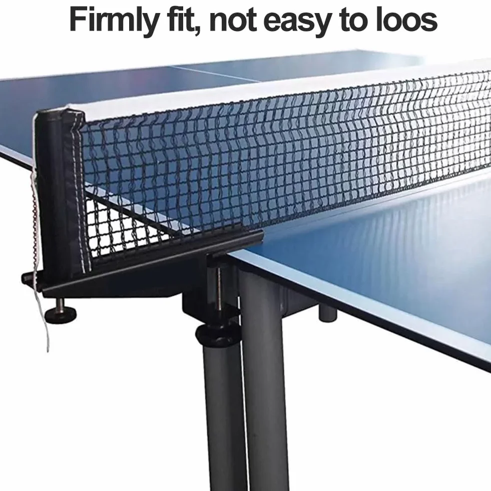 Red de Ping Pong Portátil Retráctil Ajustable 180x15 cm 2 Piezas