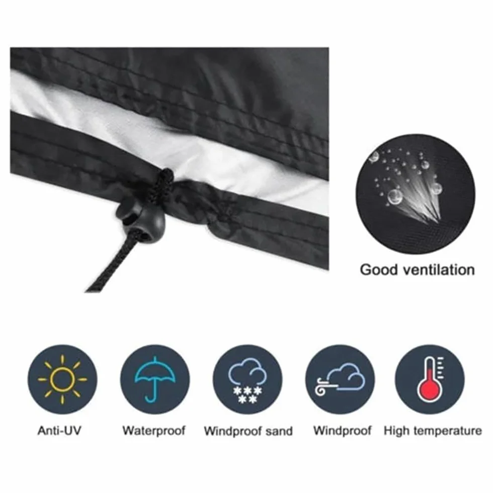 Funda Mesa Ping Pong Exterior Impermeable 165x70x185cm