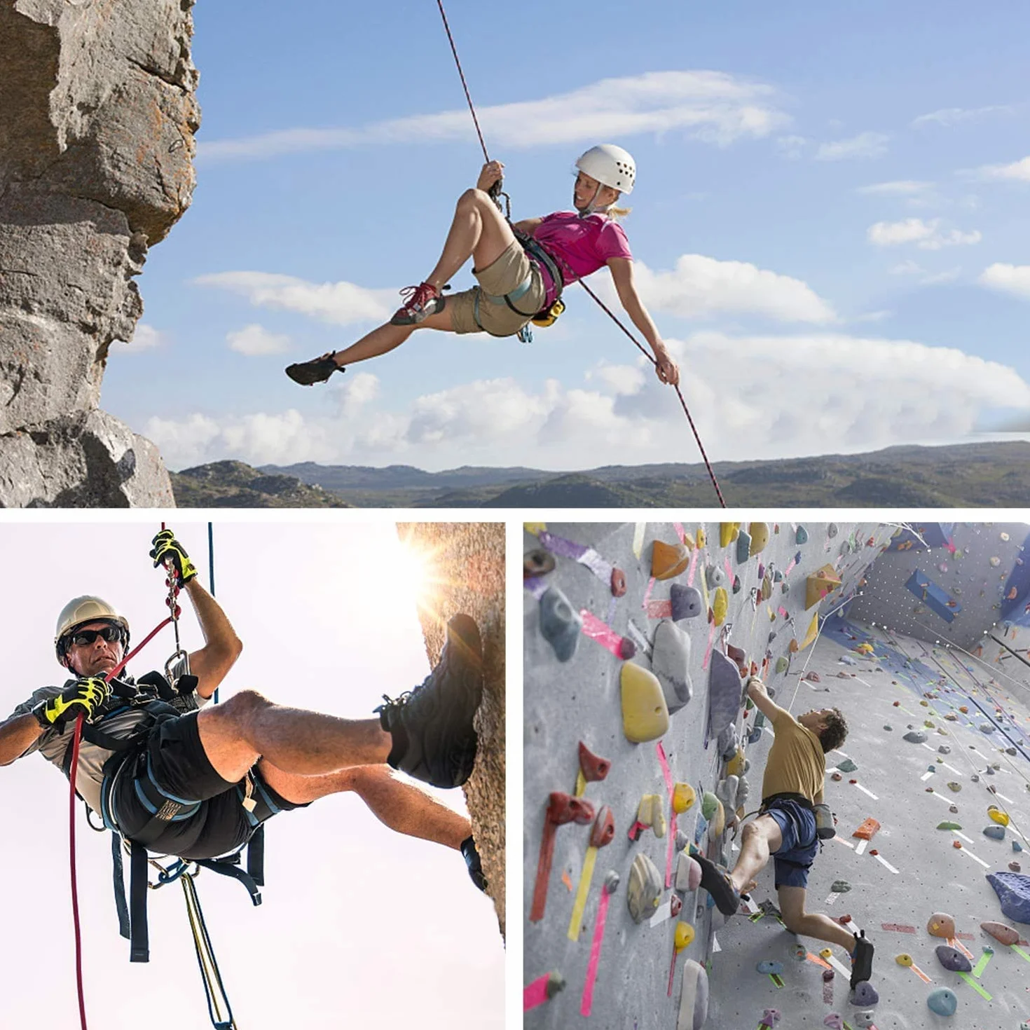 Cuerda Multifuncional para Exteriores D10 mm Nailon 1200kg Carga Rescate Montañismo Escalada