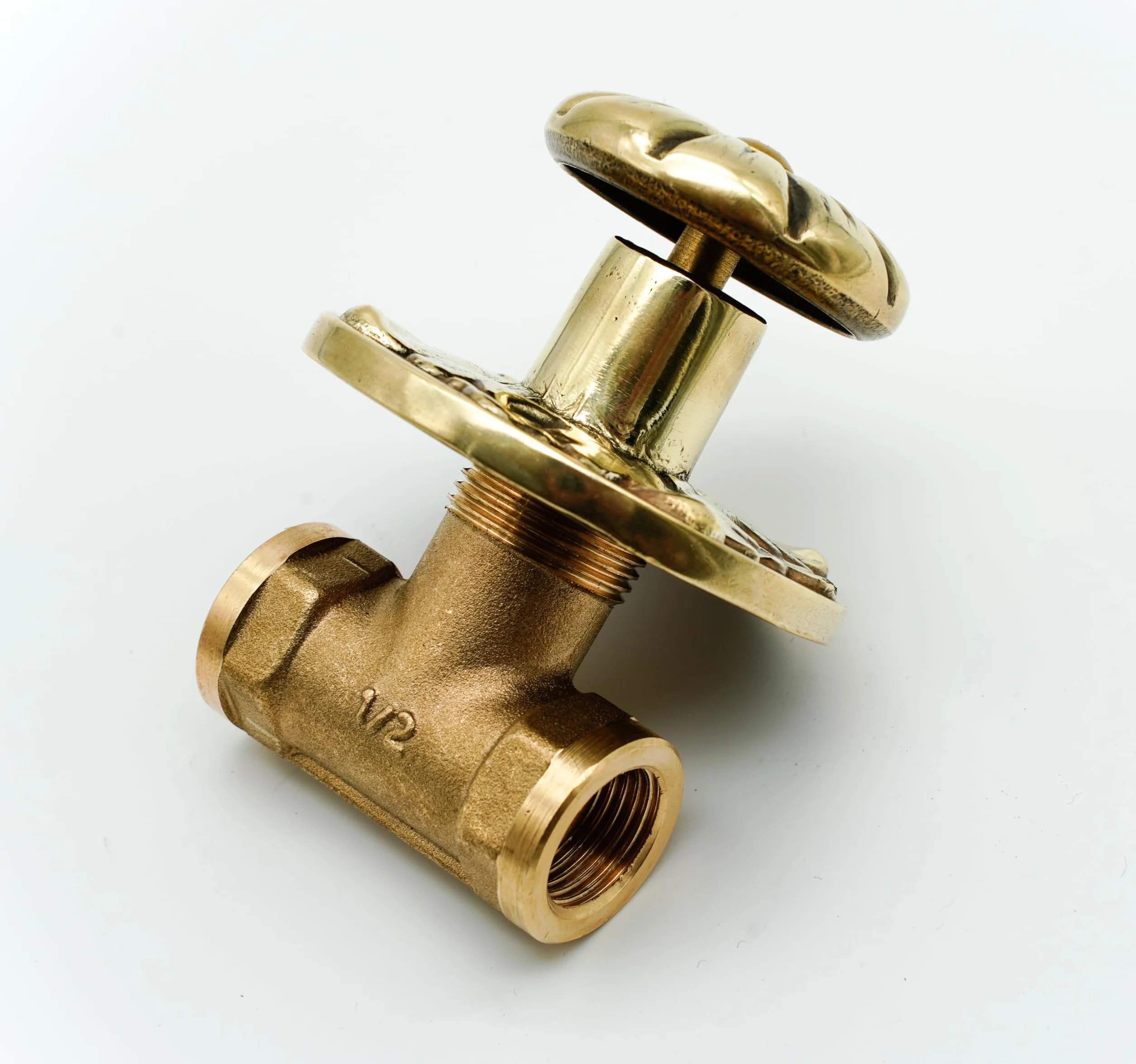 L'Artistica F.LLI PERINCIOLI | Grifo empotrado con tornillo casquillo FF 1/2" M, grifo de latón para fuentes de columna o pared, 51 x 48 mm