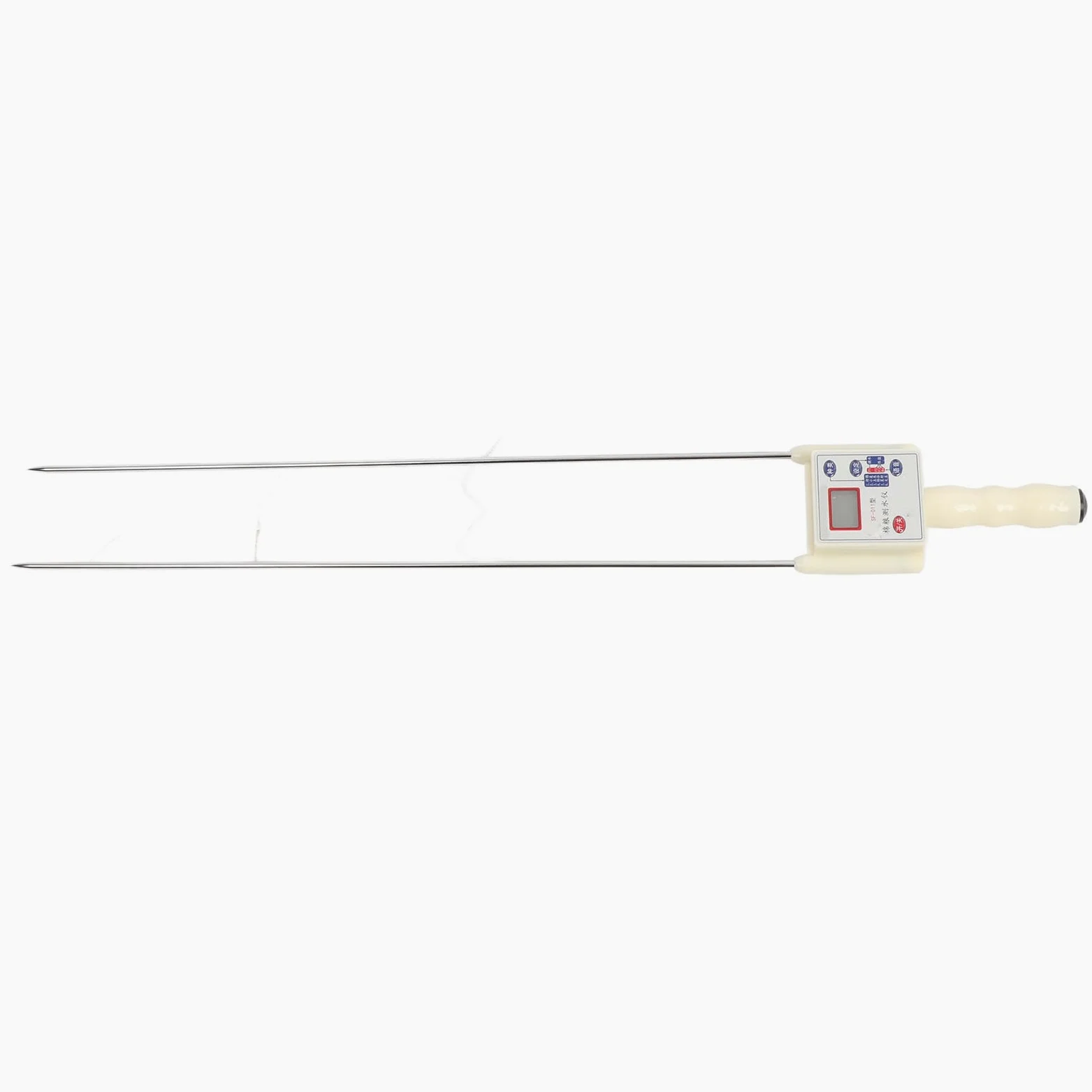 Yosoo Health Gear Medidor de Humedad de Grano Analizador de Humedad de Plástico para Trigo, Maíz, Arroz, Soja con Doble Aguja, Pantalla LED, Informe de Voz, Retroiluminación para Pruebas de (Medio)