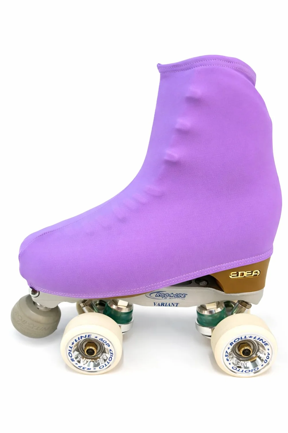 CRLSPORT Cubre patín para niña y Mujer, Funda PatinSkate, 180 Densidad, Talla Universal, Color Lila Claro