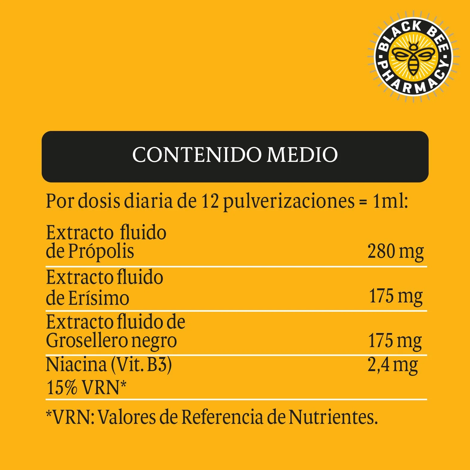 Black Bee, Spray de Própolis, 20 ml