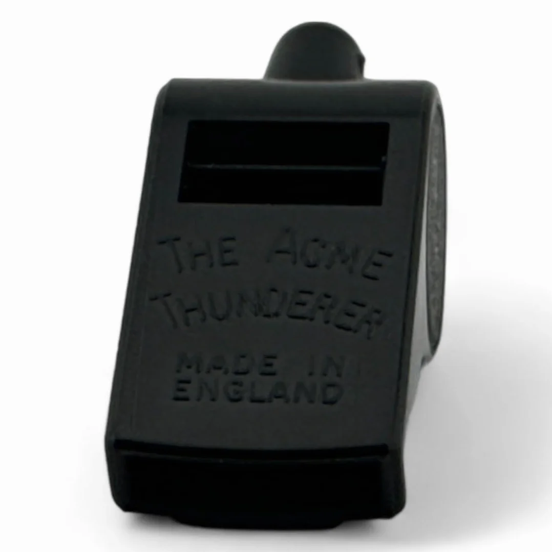 ACME Thunderer No. 560 Silbato de árbitro negro tono claro