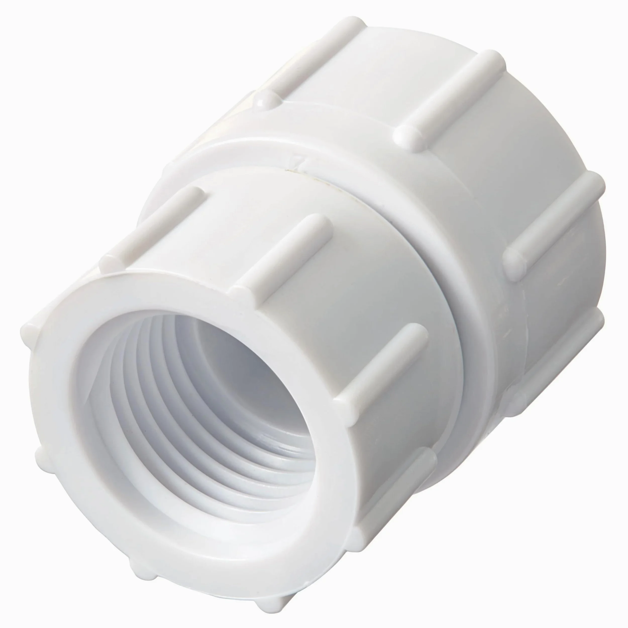Orbit Paquete de 5 mangueras giratorias FNPT de 1/2 pulgada x 3/4 pulgadas FHT PVC a tubo adaptador