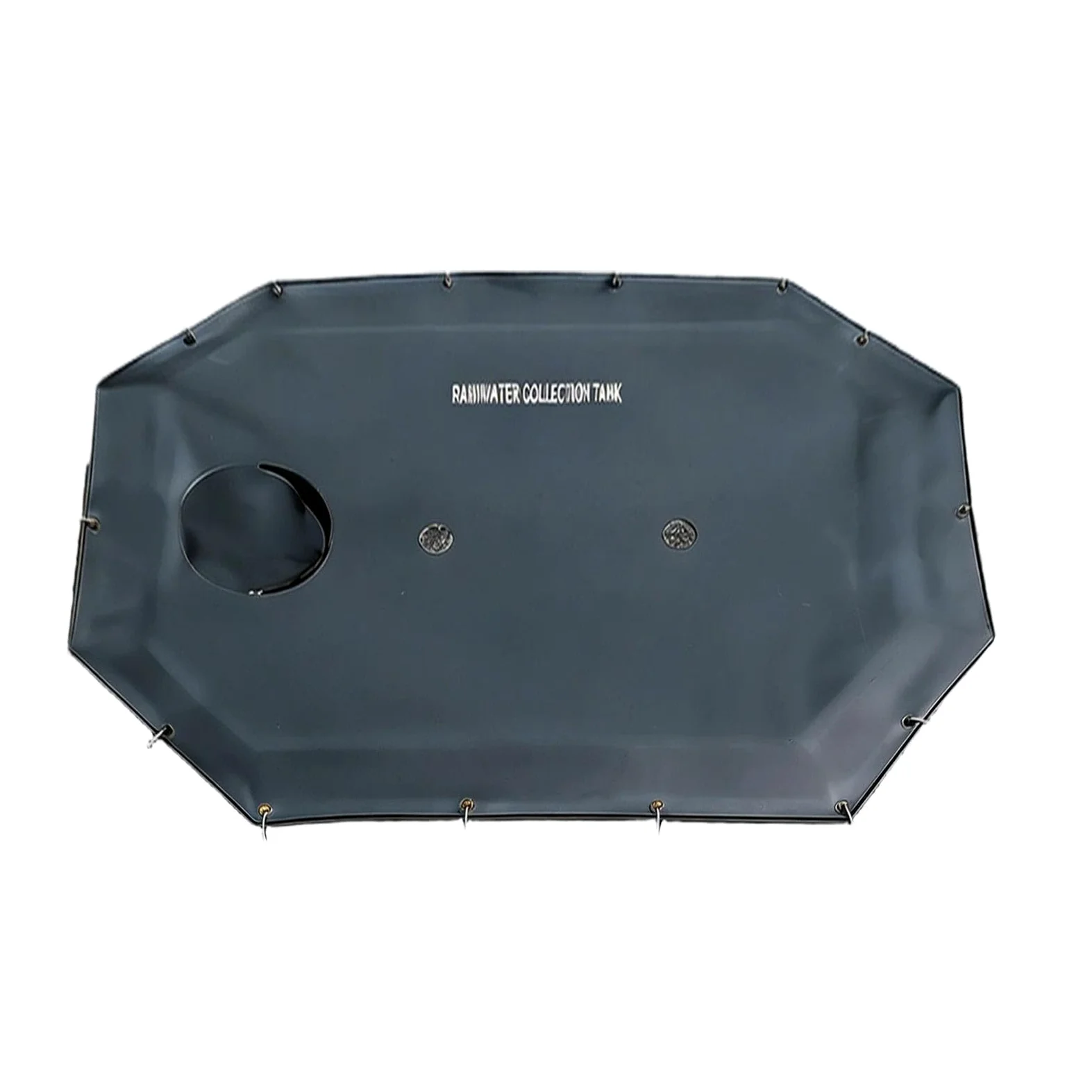 de Recogida de Lluvia Captador Subterráneo Empotrado Pluvial | Colector de Agua para Jardín para Macizo de Flores, Pasarela, Riego, Entrada, Terraza, Césped, Patio Trasero, Jardín
