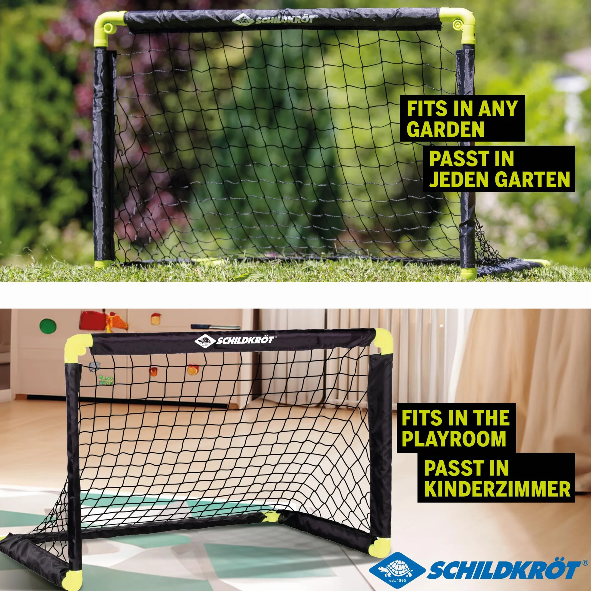 SCHILDKRÖT Folding Soccer Goal bramka piłkarska składana 1 sztuka