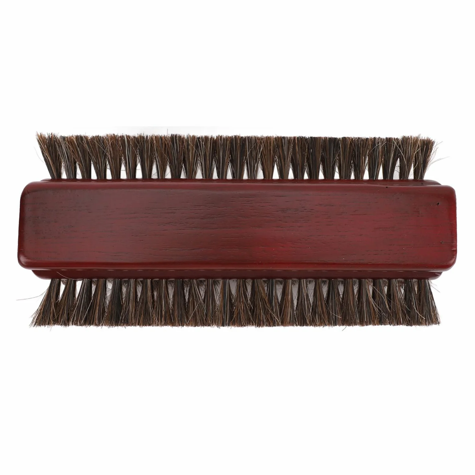 CHICIRIS Cepillo de mesa de billar, limpiador de mesa de billar, cepillo profesional de 3 lados de crin de caballo y madera con diseño de triple cara para el mantenimiento de la sala de juegos en casa