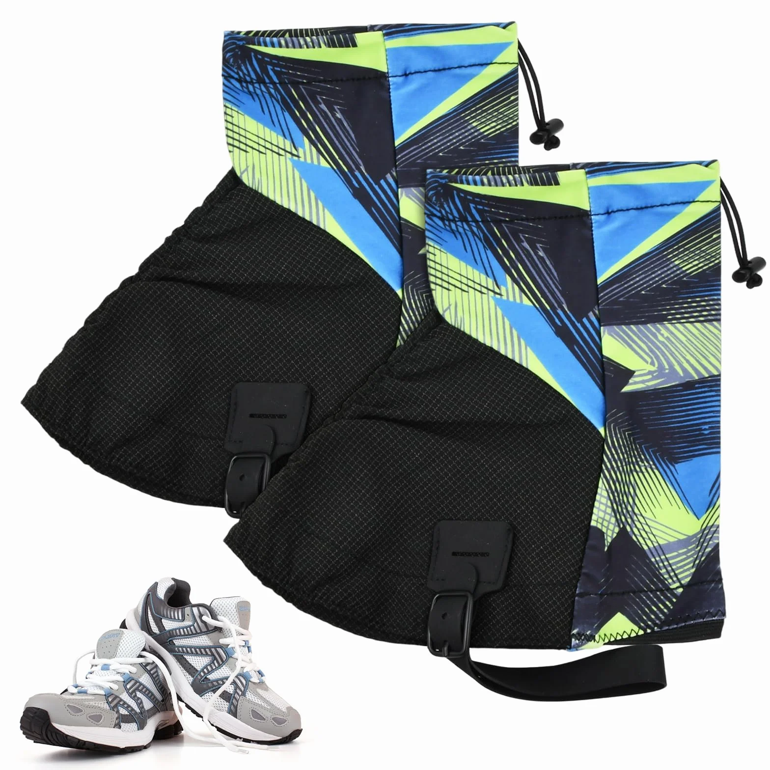 Polainas Senderismo Bajas Trail Running - Protección Zapatos Duradero Ajustable