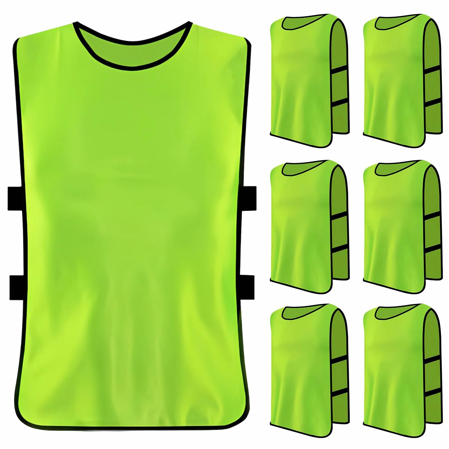 Chalecos Deportivos Adultos Entrenamiento Fútbol Baloncesto Rugby Talla XL