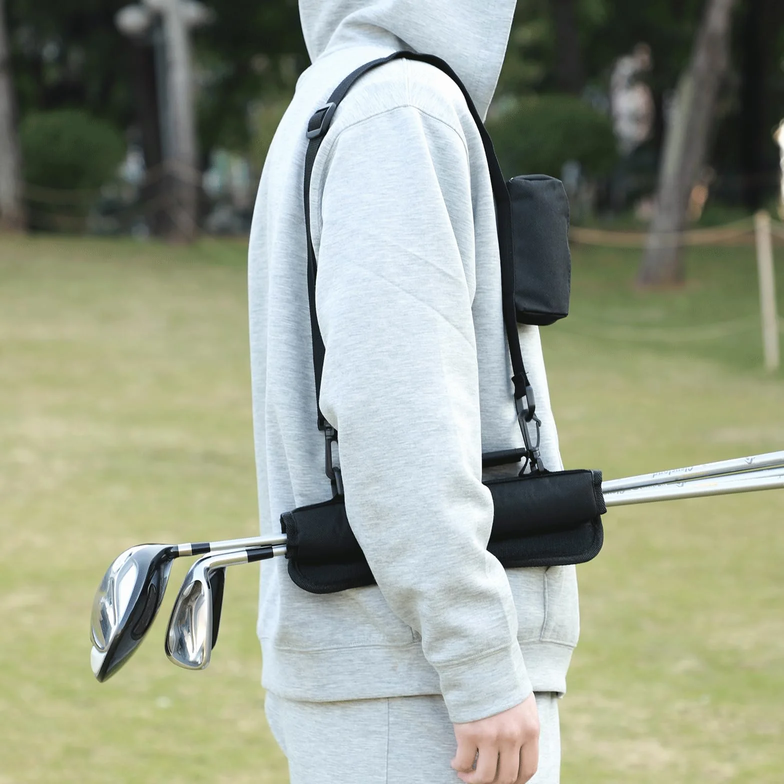 Bolsa para palos de golf mini ligera portátil entrenamiento