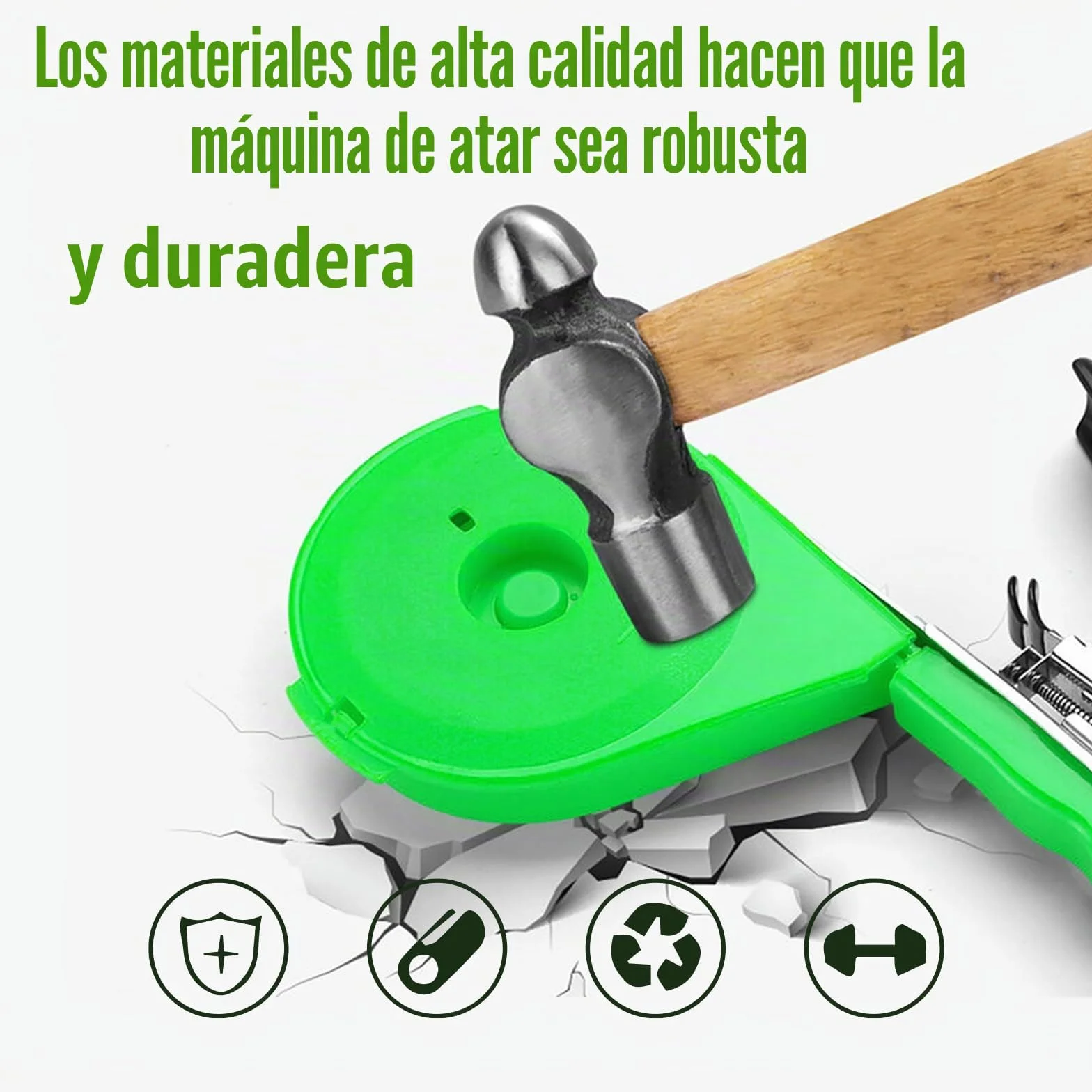 Maquina para Atar Plantas, Herramienta de Cinta de Jardín para Atar Ramas de Plantas Atadora De Tomates Atadora Agricola Herramientas huerto a Mano para Viñedo Pepino UVA Fruta Flores Vegetales