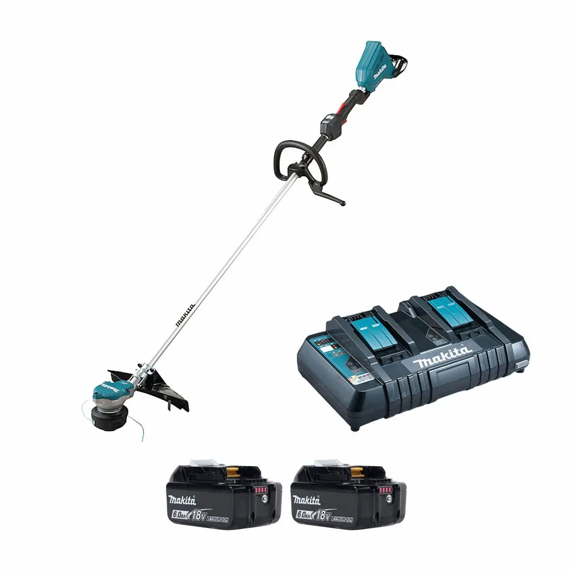 Makita DUR368LPG2 - Desbrozadora sin escobillas, 36 V