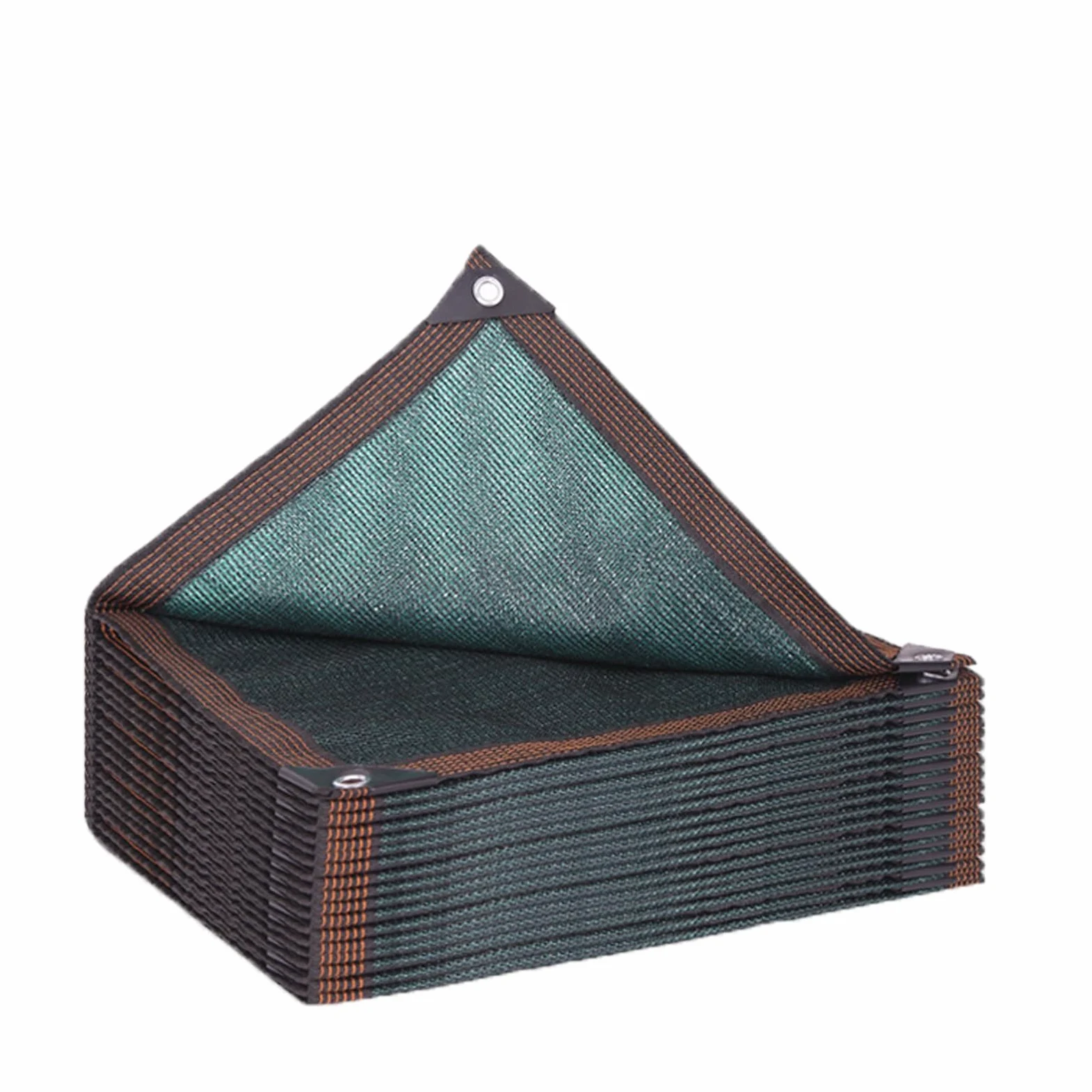 Malla de sombreo Verde al 90% para Plantas de jardín, Invernadero, Granero, Patio Exterior y balcón. Disponible en tamaños de 1x5m, 2x8m, 4x20m y 6x15m. Tamaño: 400x700cm.