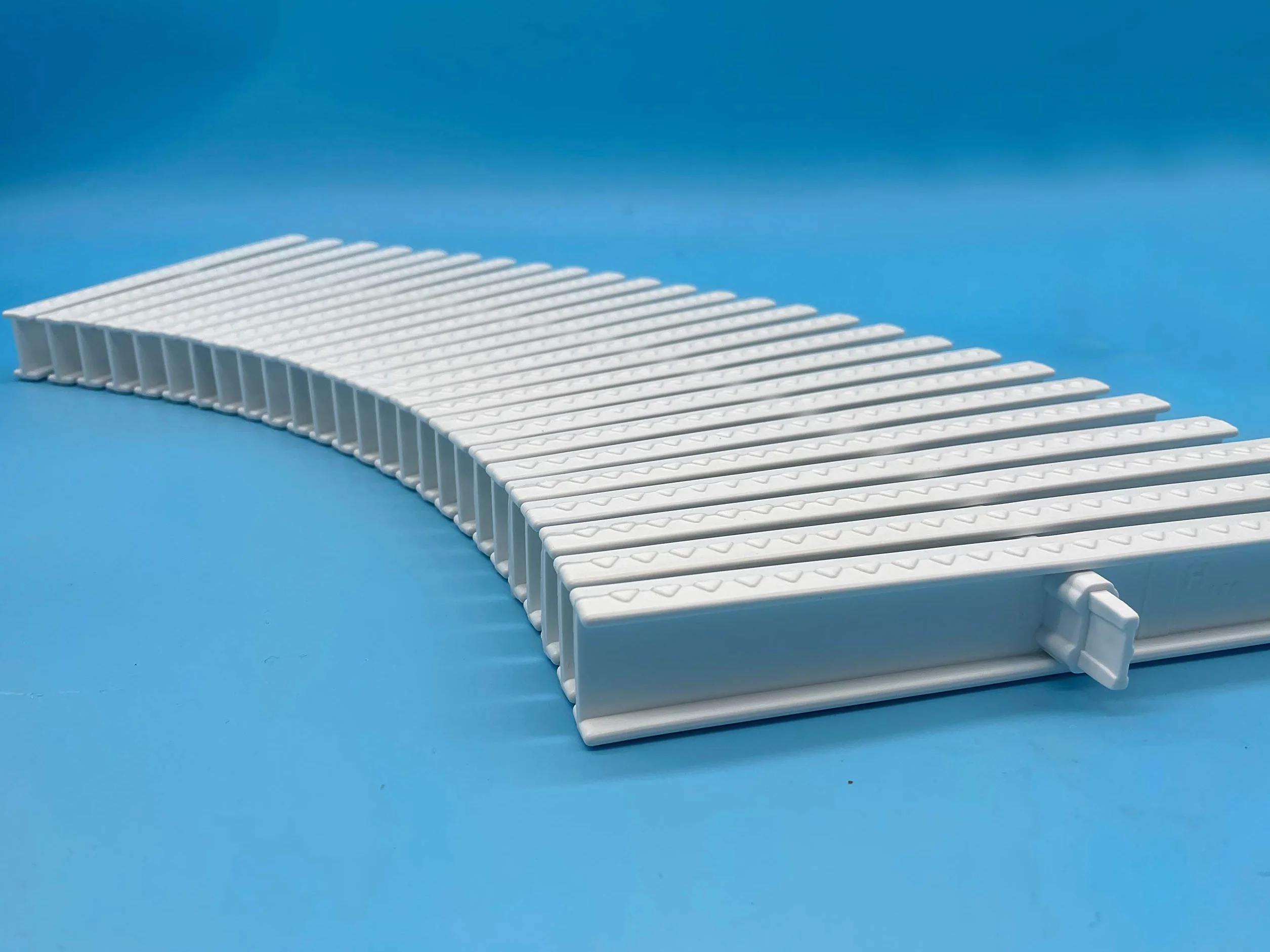 PI Rejilla Recta 245mm x 22mm Piscina | Rejilla Trasversal Adaptable a Curvas | Medidas Universales | Compatible con Rejillas Astral | PoolIberica (48 Unidades (Aprox: 1 Metro))
