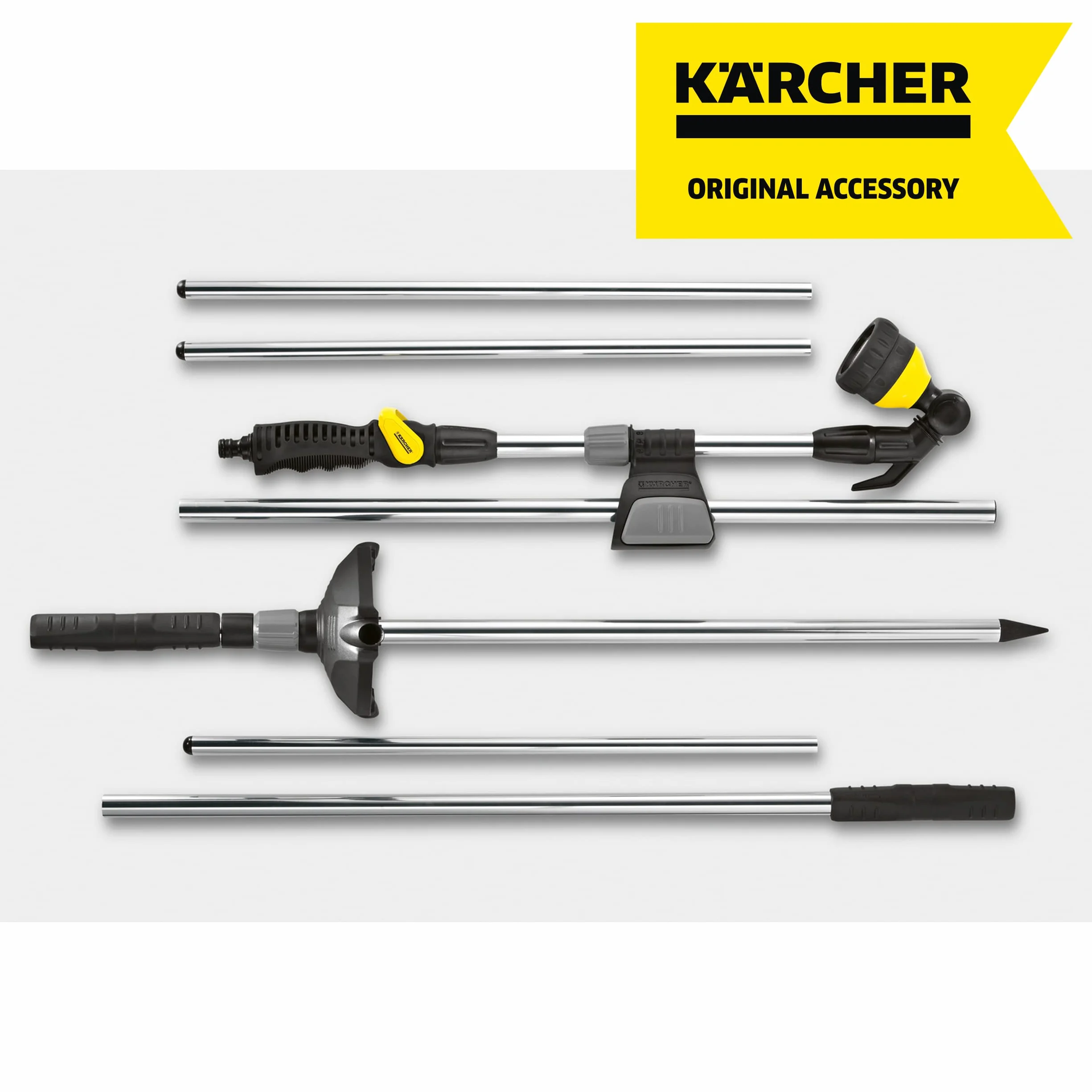 KÄRCHER, Ducha de jardín (2,645-181,0), Negro/Amarillo