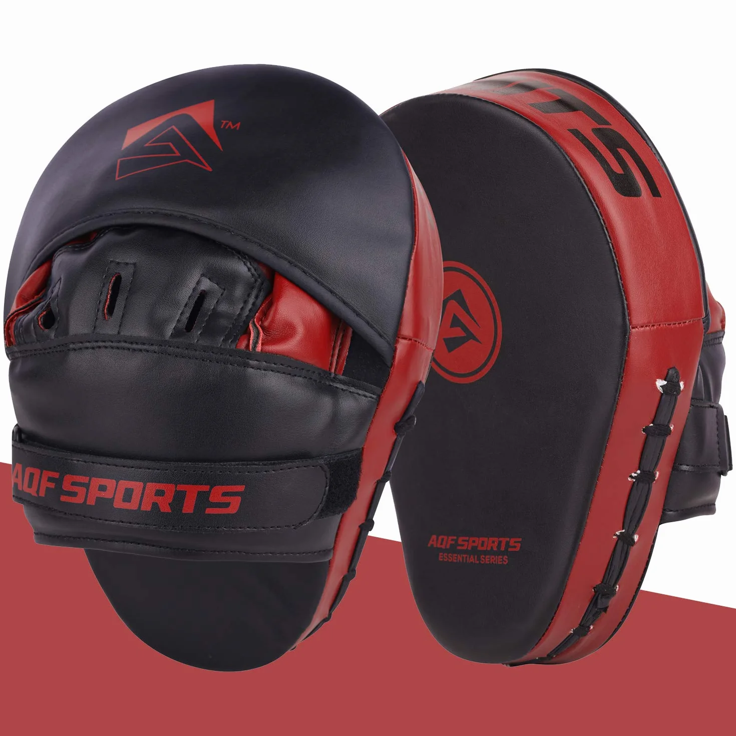 AQF Manoplas Boxeo Guantes Cuero Rex Gancho Jab Combate MMA Muay Thai Kick Boxing