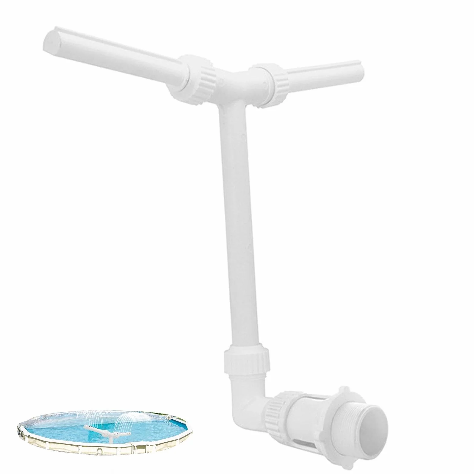 Rociador de fuente para piscina,Fuente rociadora para piscina | Fuente de piscina enterrada,Fuente de piscina duradera sobre el suelo, decoración de piscina para aspersor de jardinería, se adapta a la