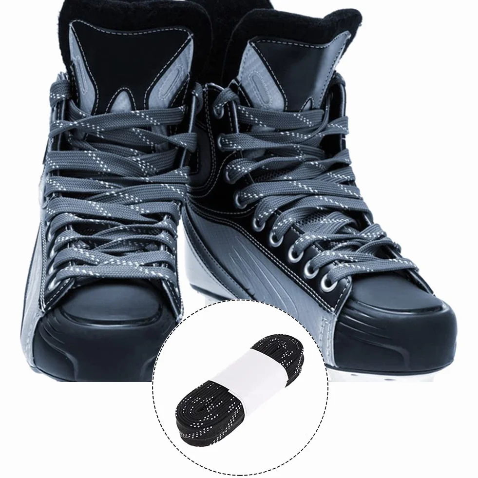 Cordones Encerados para Patines de Hockey sobre Hielo