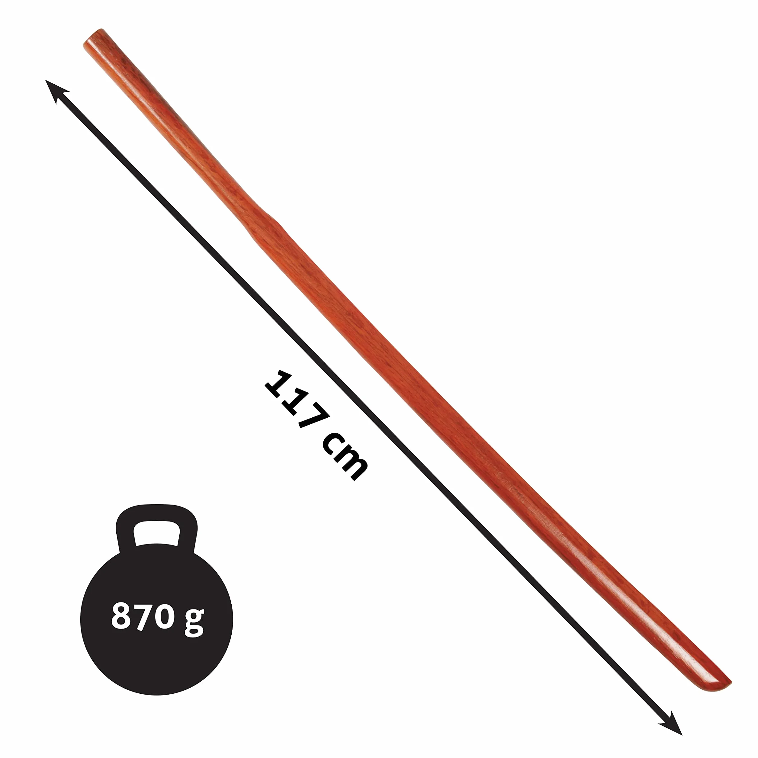 DEPICE Bokken Suburito 117 cm Roble Rojo 870 g