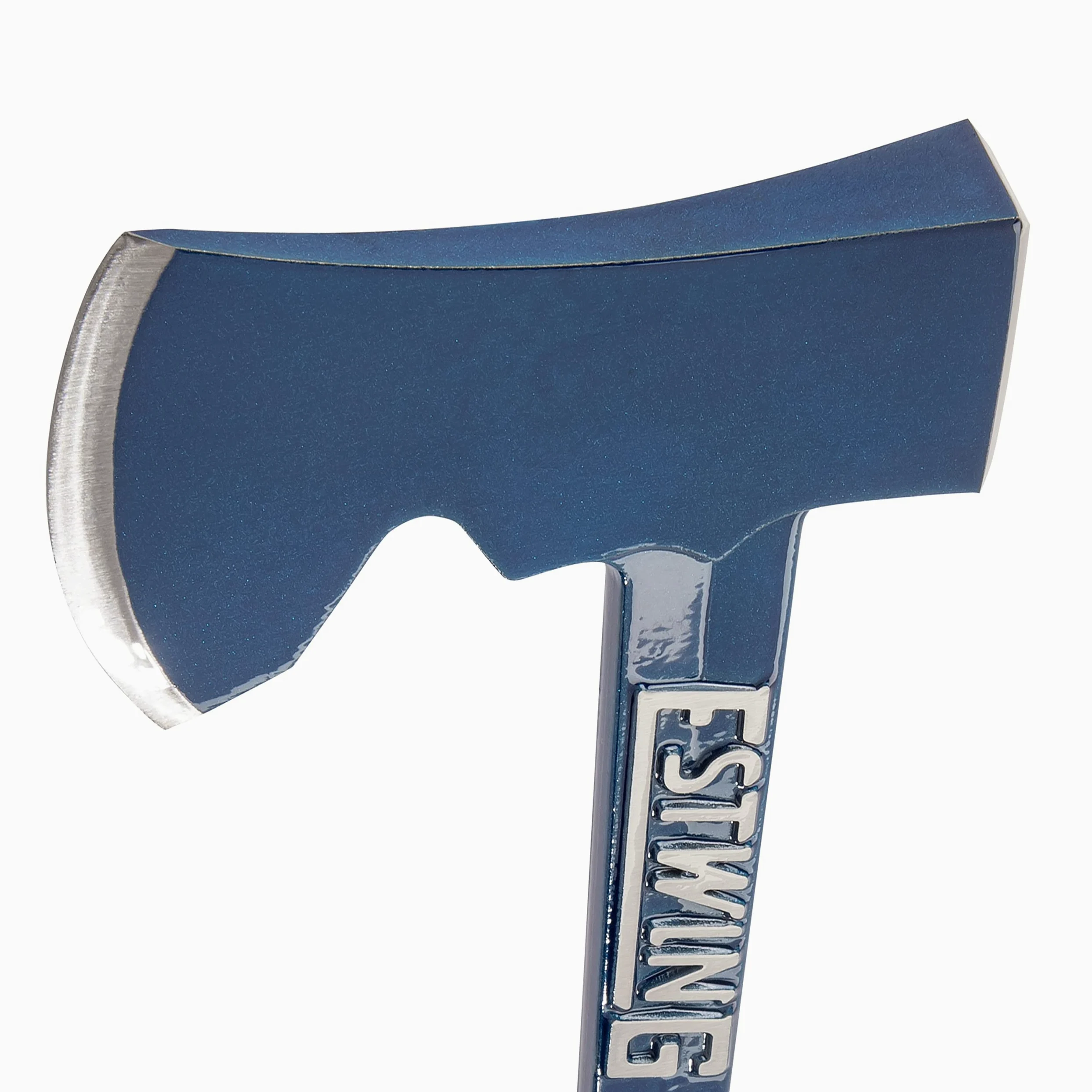 Estwing - Hacha, E6-25A | Hacha azul fabricada en Estados Unidos con extractor de estacas de tienda de campaña y agarre de reducción de golpes, E6-25A