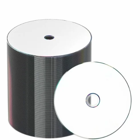 CD-R 80 min 700 MB 48x Full Printable White 100 piezas ECO-pack