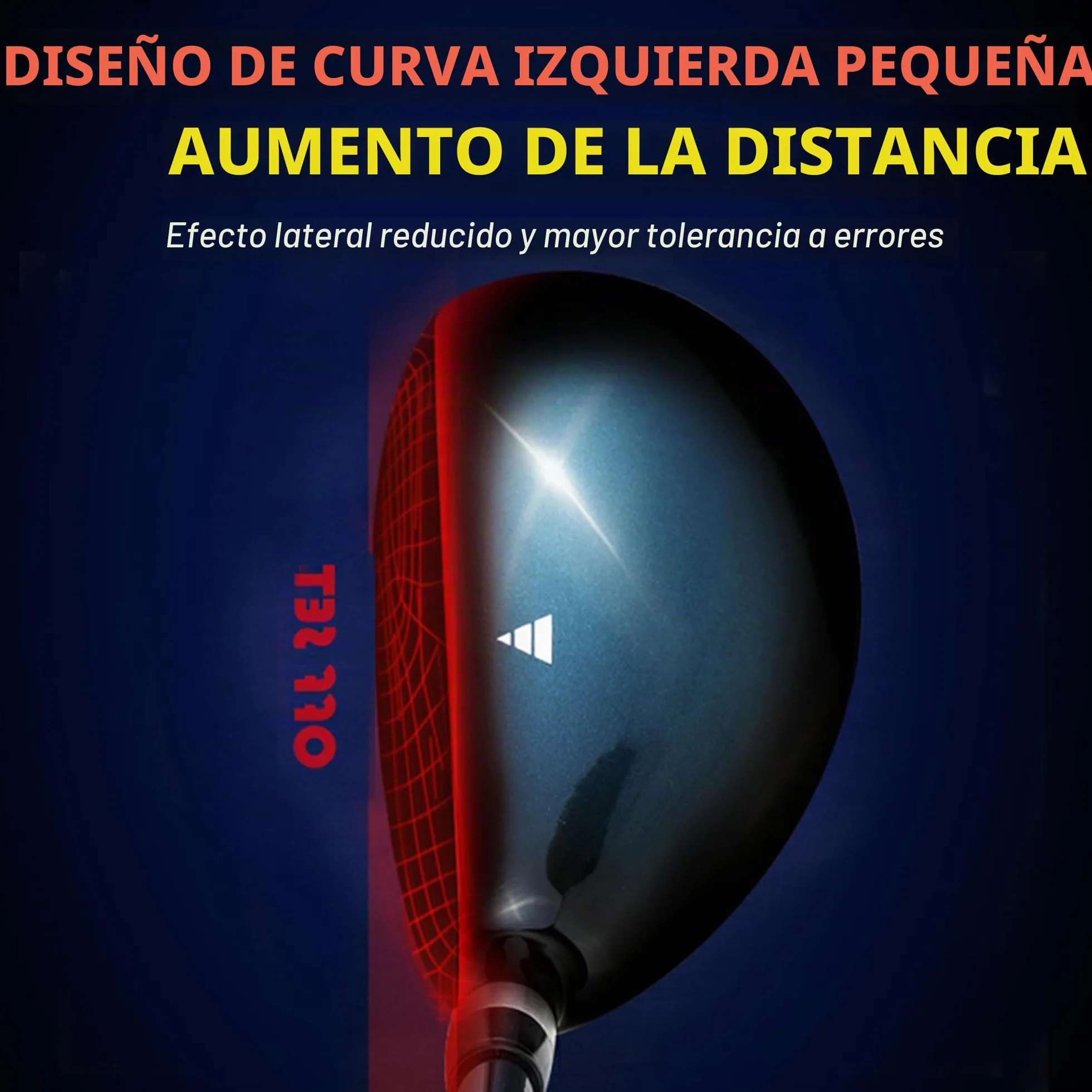 PGM Juego de palos de golf 18 piezas para hombre - Titanio Driver #1, híbrido, hierros, putter, bolsa con 5 fundas