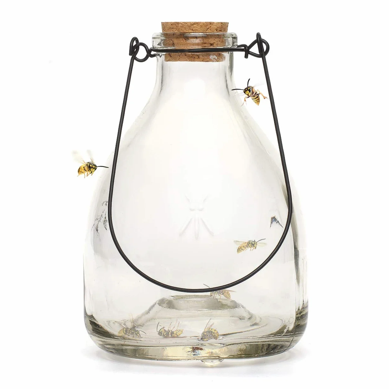 CKB LTD Botella de Cristal Tradicional para Colgar, diseño de cacerolas de Miel, Small