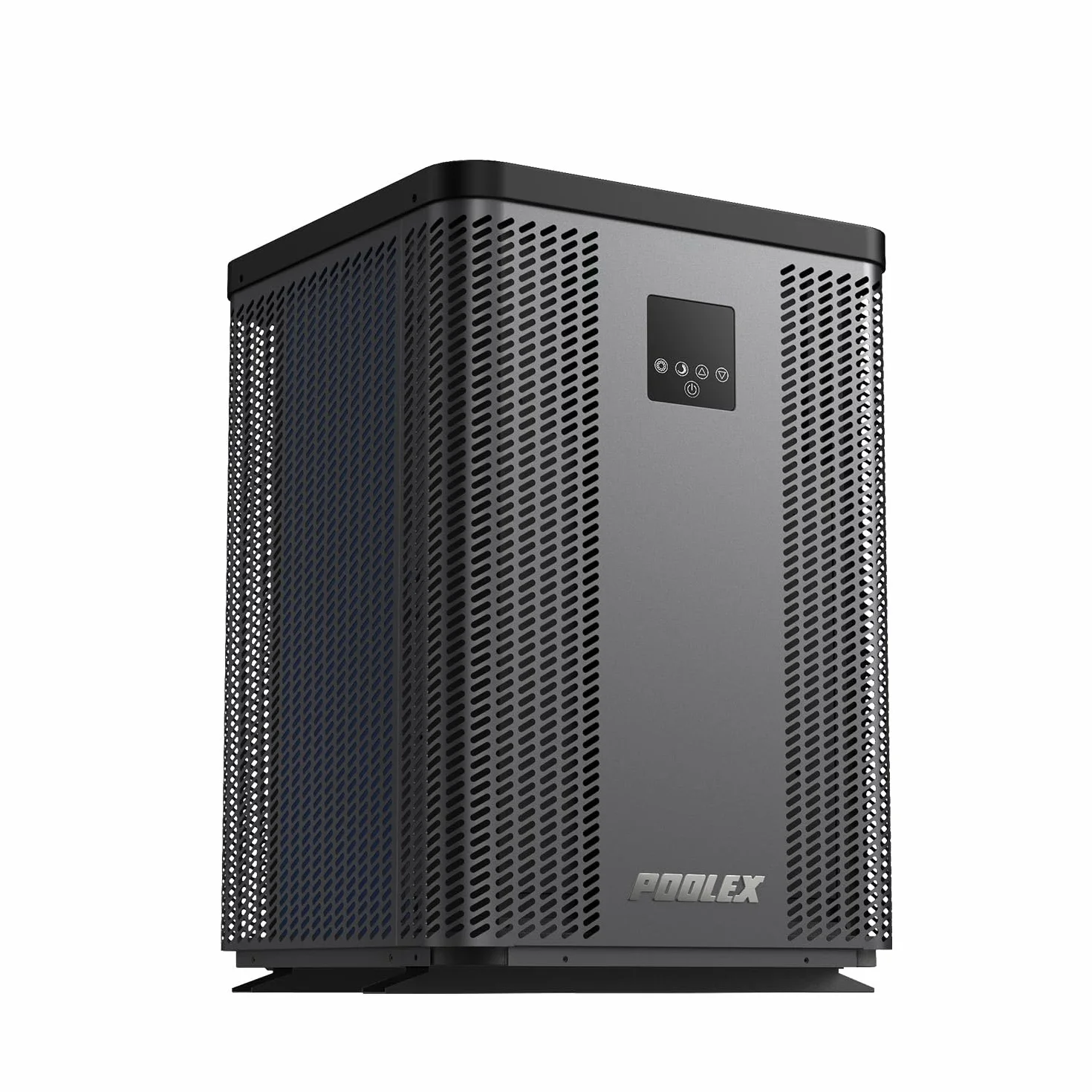 POOLEX PC-TOP060 Silverline Top – Bomba de calor vertical monofásica para piscina 20-40 m3 – Full Inverter – Calefacción y refrigeración – Diseño premium y duradero – Compatible con tratamiento de sal