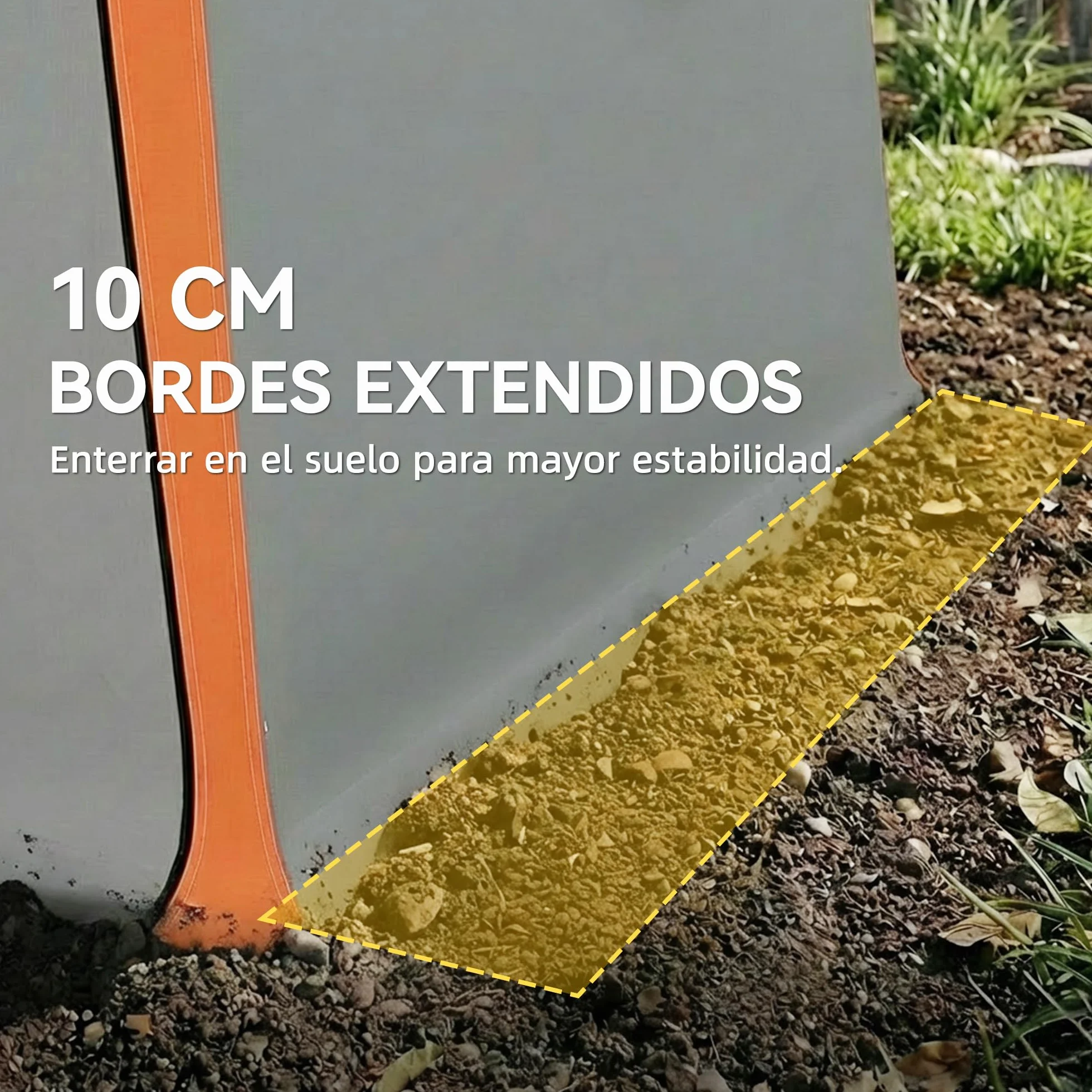 Outsunny Carpa Garaje Portátil 2,4x1,8 m, Garaje Exterior para Coche Impermeable con Puerta Enrollable con Cremallera, Ventanas, Estructura de Metal Galvanizado, UPF30+, Gris Claro