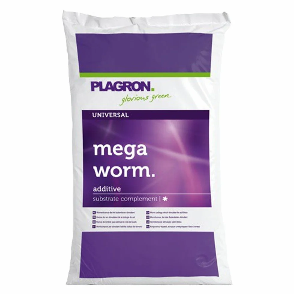 Sustrato para el cultivo Humus de Lombriz Plagron Mega Worm (25L)