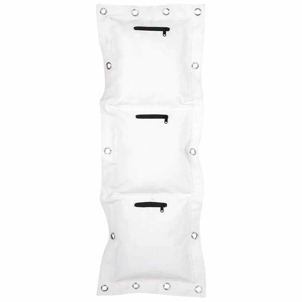 Wing Chun Wall Canvas Punch Bolsa de Arena Vacía Target Boxing Muay Thai Sanda con Cremallera