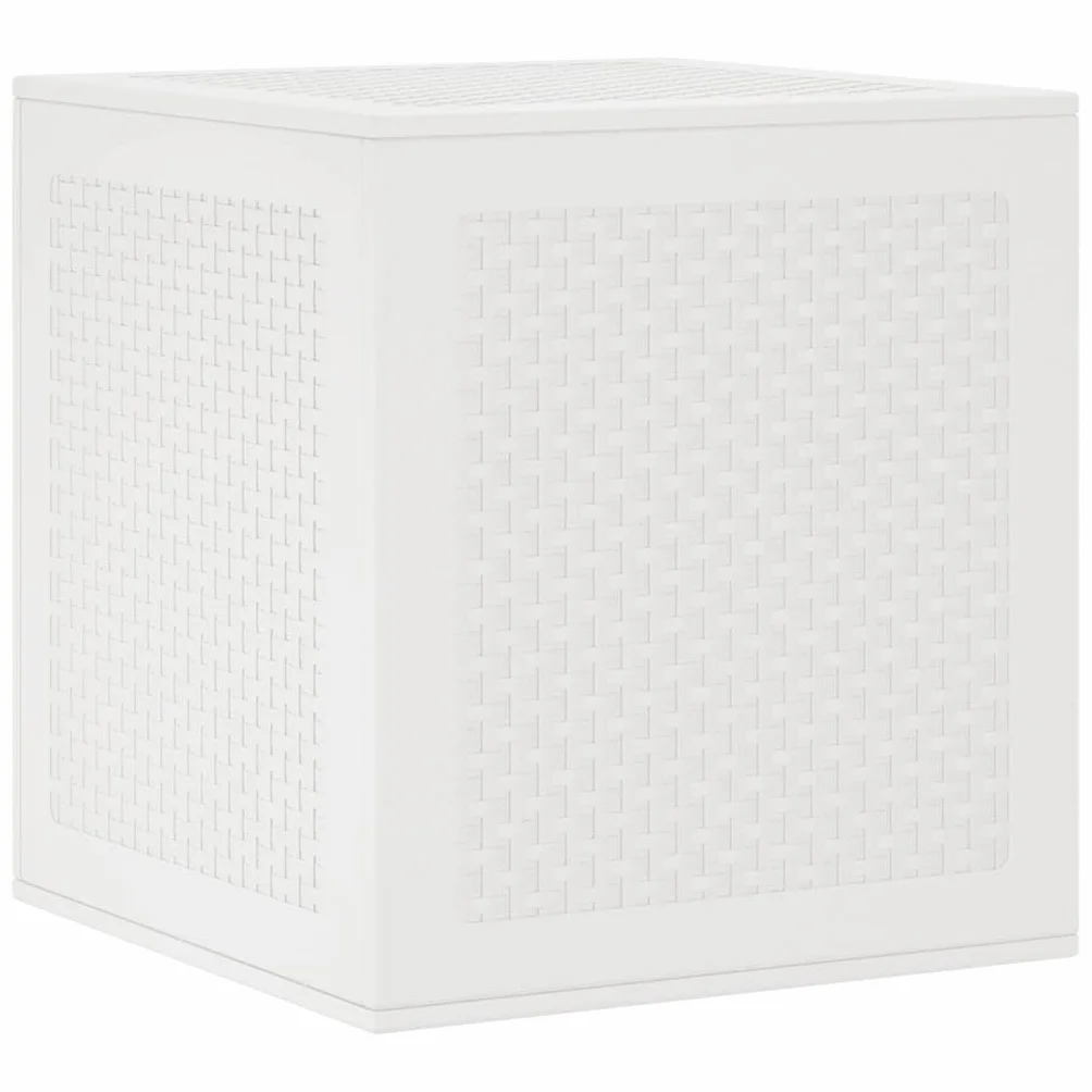 vidaXL Caja de Almacenamiento 55 x 53 x 57 cm Polipropileno, Jardín y terraza, solución Moderna para Almacenamiento, Caja de Muebles Resistente al Clima