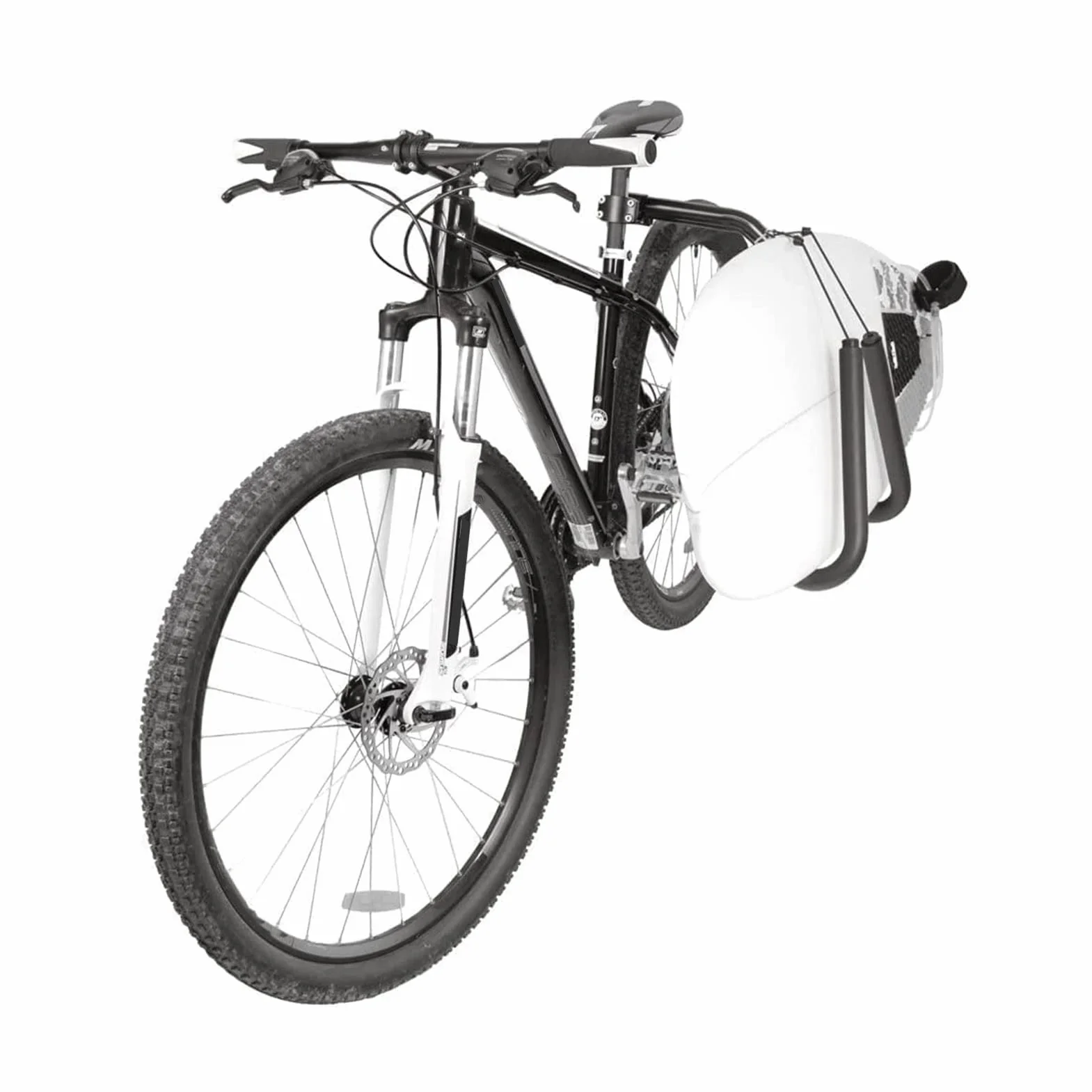 Shkalacar Soporte para Tabla de Surf para Bicicletas, Estantes Compatibles con Tablas Cortas Longboards Paddleboards
