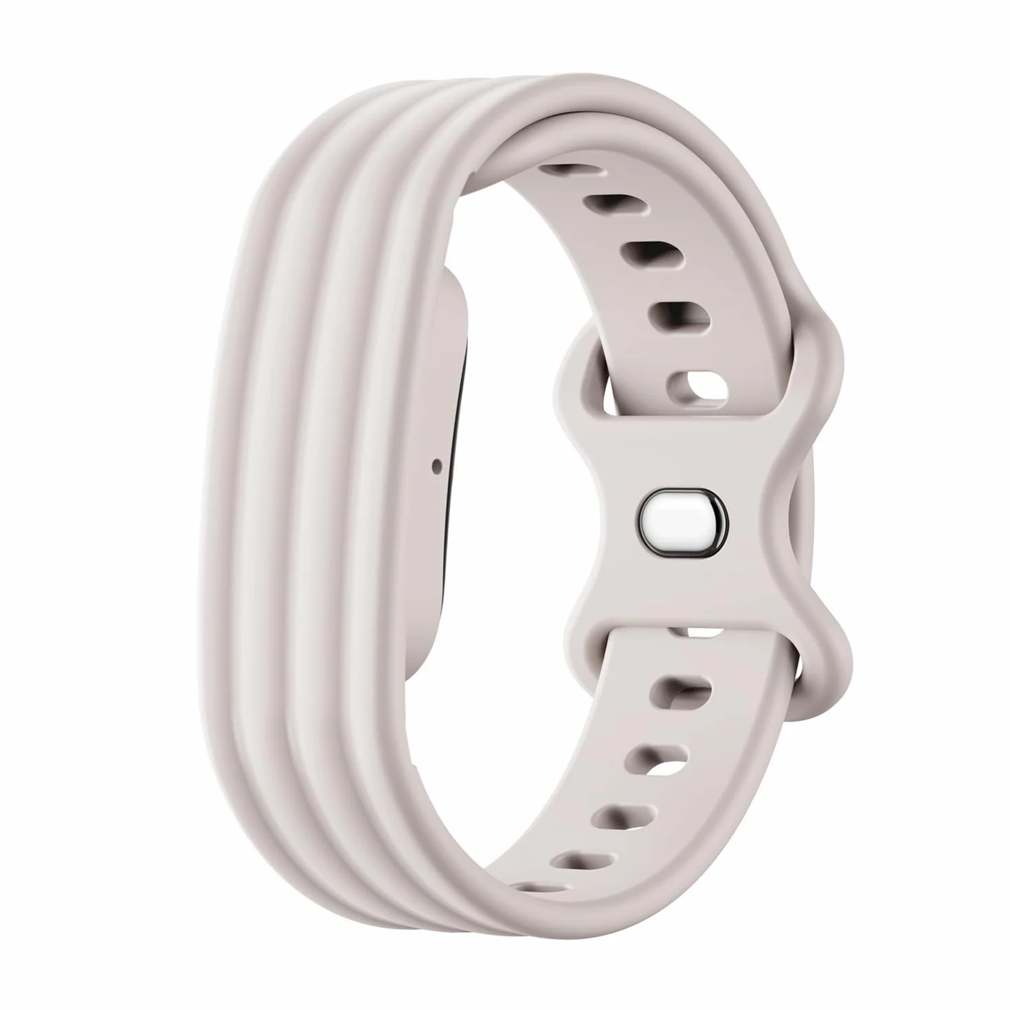 Correa compatible para Fitbit Air | Pulsera ajustable de silicona suave y cómoda | Correas Banda deportiva transpirable de repuesto | Pulsera antisalpicaduras para rastreador de fitness sin pantalla