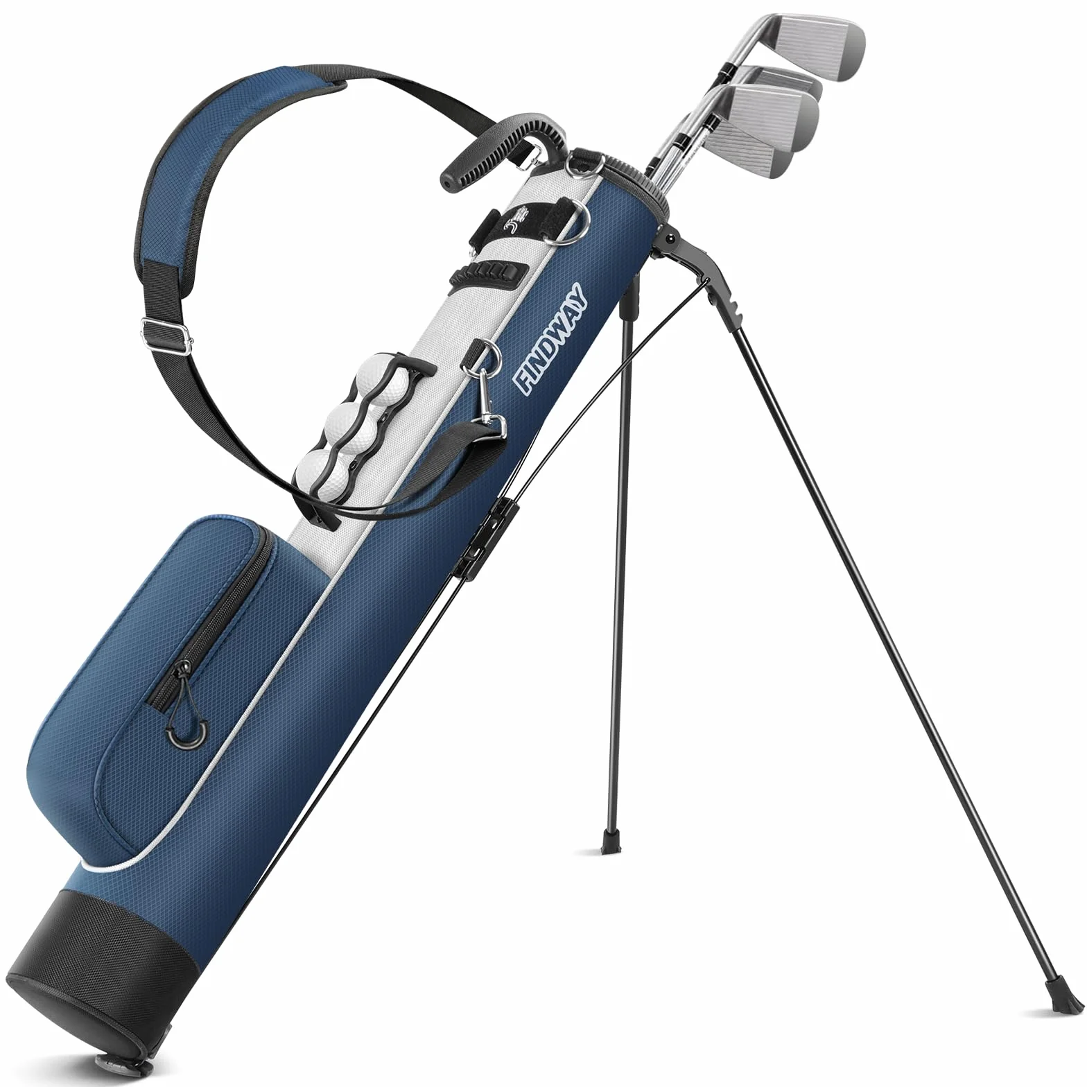Findway Bolsa de Golf Ligera con Soporte y Correa, 31.5 Pulgadas