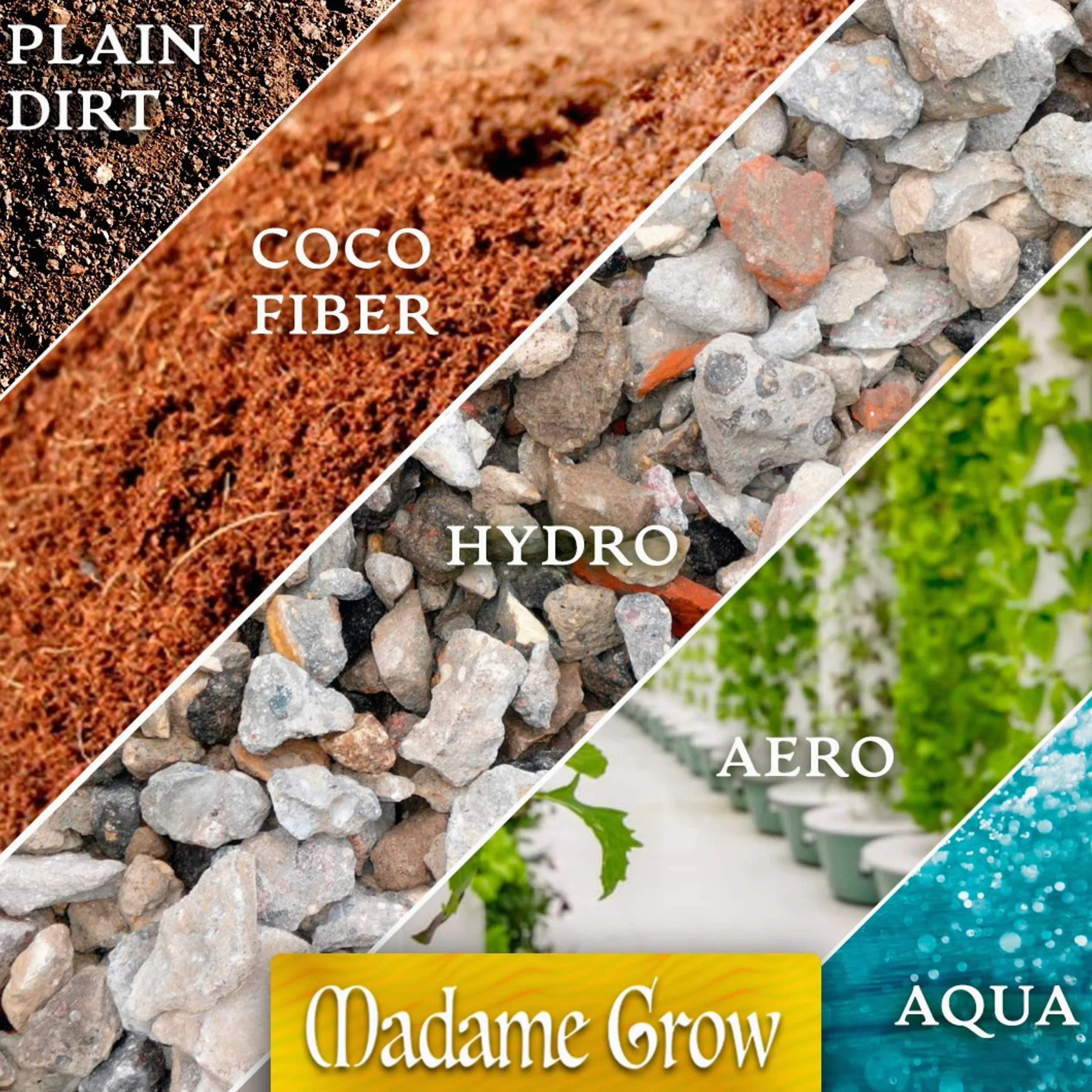 MADAME GROW Kit Election | Fertilizante Líquido Revienta Cogollos Crecimiento y Floración | Growth Accelerator + Bazooka Bloom K30 Fase II | Abono Orgánico 2 x 250 ml