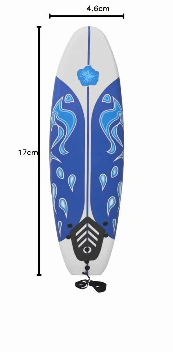 vidaXL Tabla de Surf Principiantes 170 cm XPE PP Espuma
