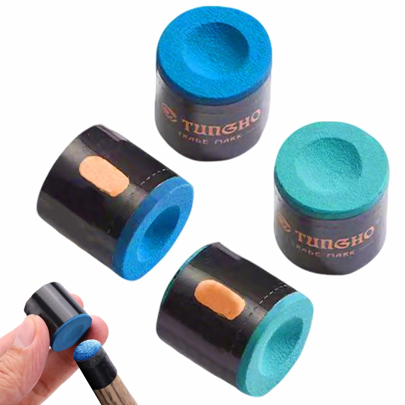 Tizas para Tacos De Billar Chalk Antideslizante para Puntas De Taco