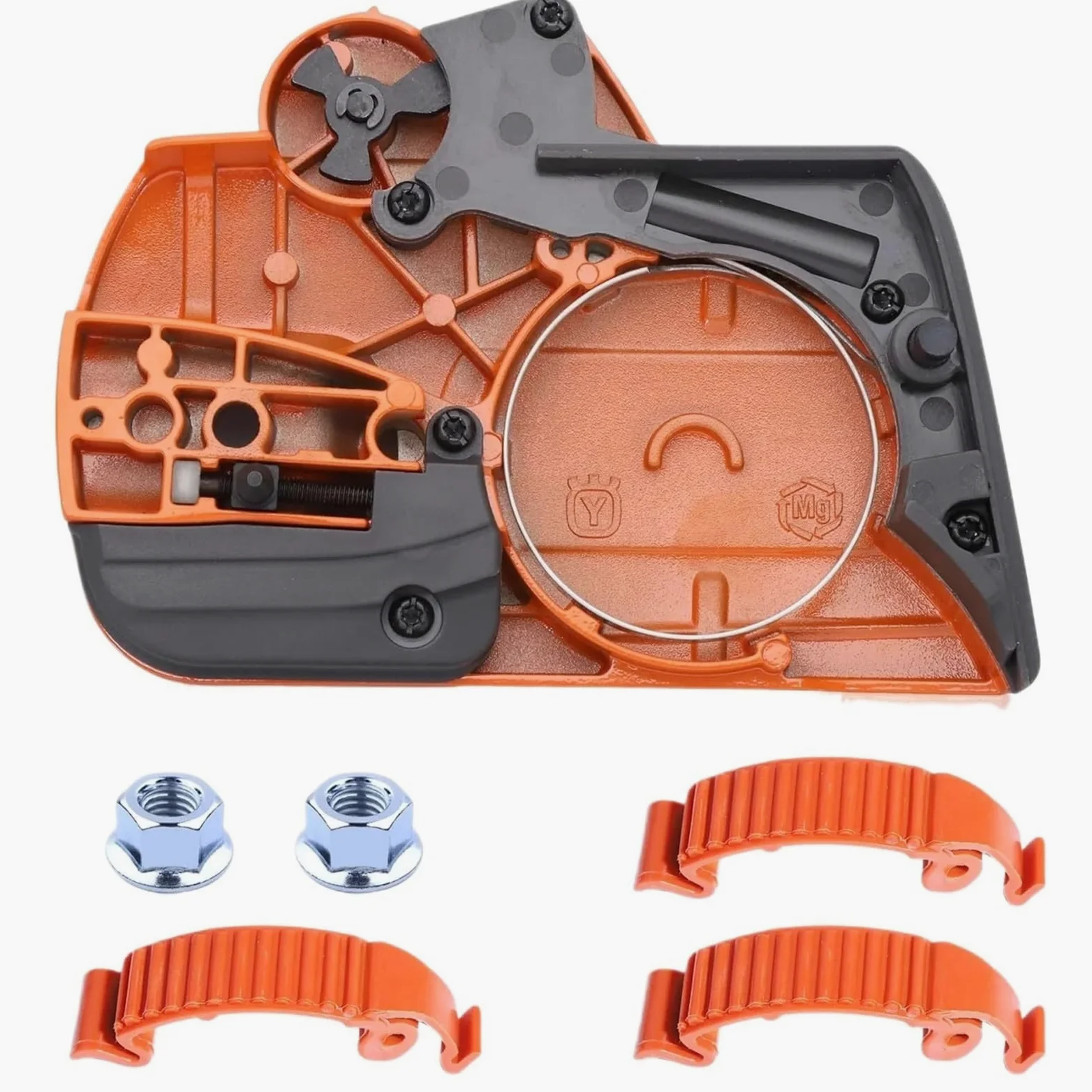 Cubierta de embrague lateral del conjunto de freno de cadena 440 for motosierra for Hus 440, for cubierta de embrague de motosierra for Hu-sky 440e II 501388203
