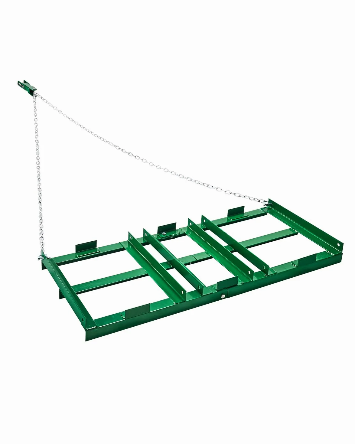 VEVOR Rastrillo de Arrastre 122 cm Cadena de 183 mm Nivelación de Caminos Acceso Vehículos Todo Terreno