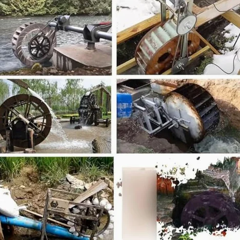 Generador de turbina de agua portátil, kit hidroeléctrico de flujo con funcionamiento silencioso para arroyos y ríos fuera de la red