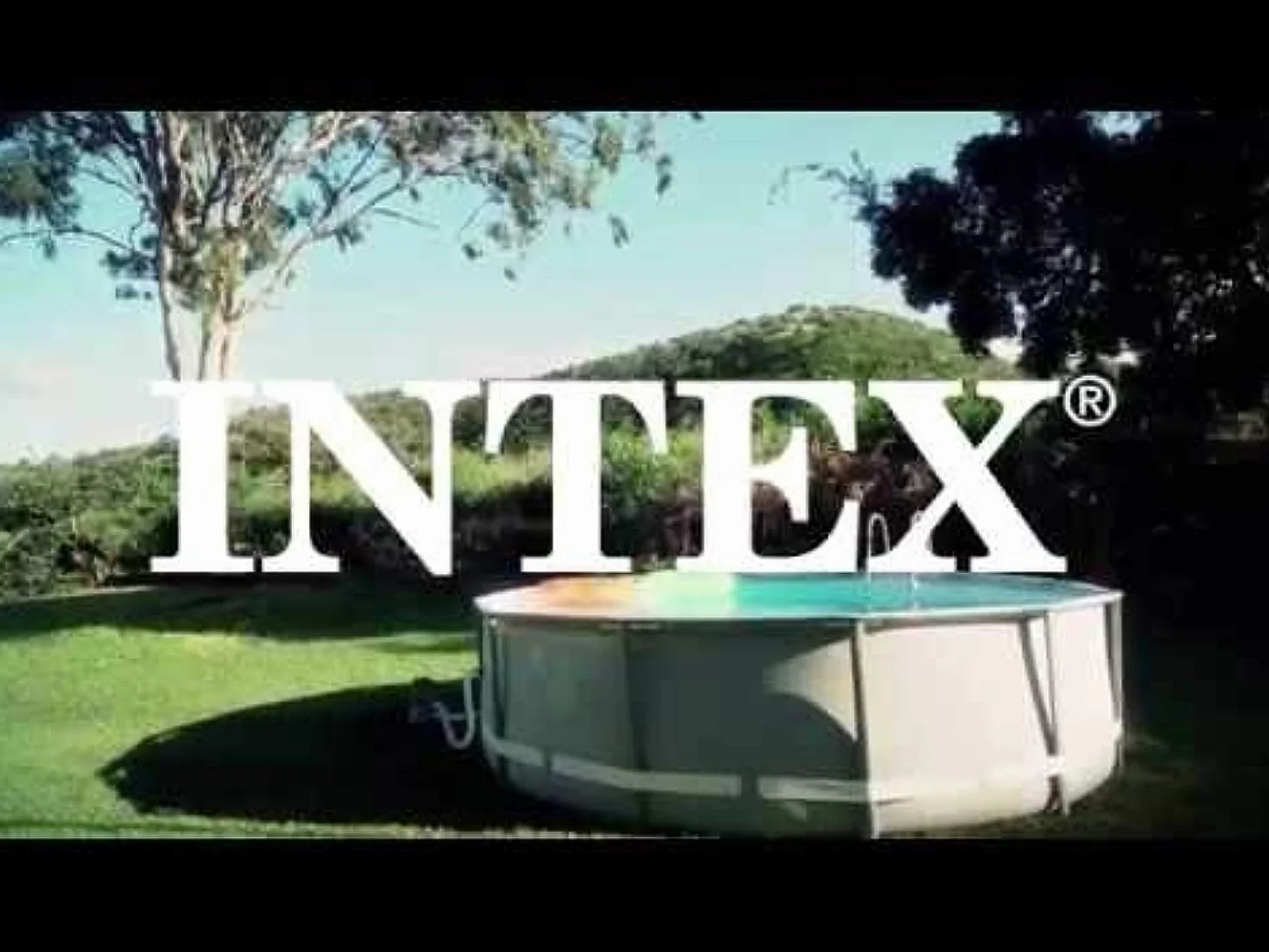 Intex piscina con estructura metalica tubular redonda (ø) 3.66 x (h) 0.76m, Color Azul